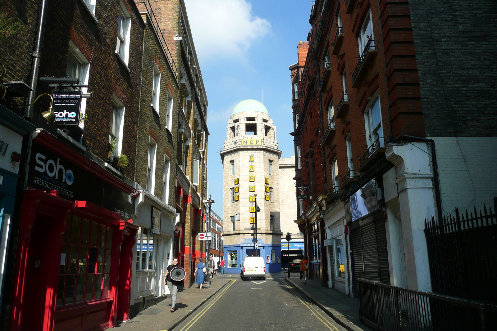 รูปถ่าย อังกฤษ(United Kingdom) ลอนดอน(London) ถนนเกรตวินด์มิลล์(Great Windmill Street) 2007-09 5