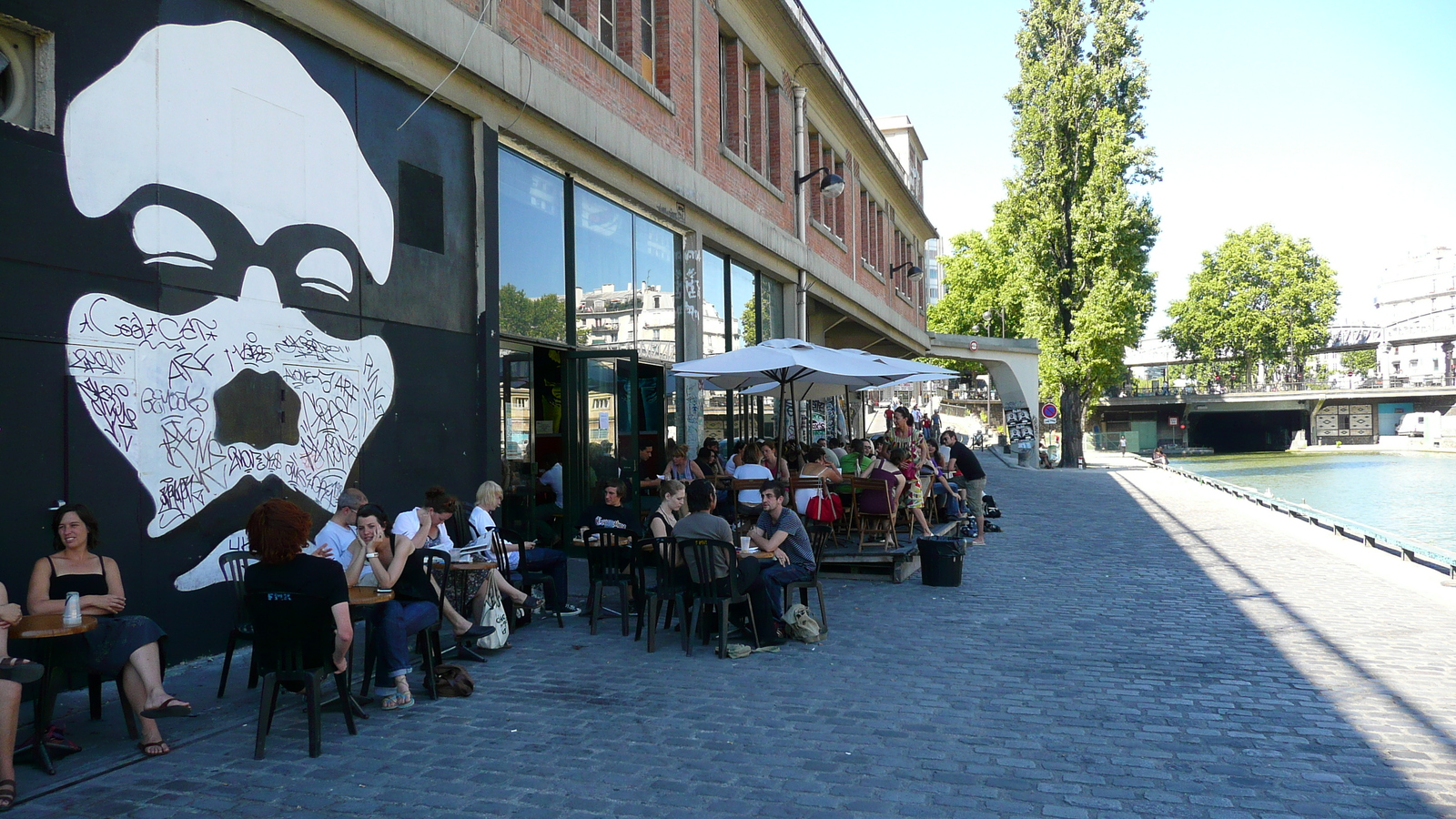 รูปถ่าย ฝรั่งเศส(France) ปารีส(Paris) คลองแซ็ง-มาร์แต็ง(Canal St Martin) 2007-08 51