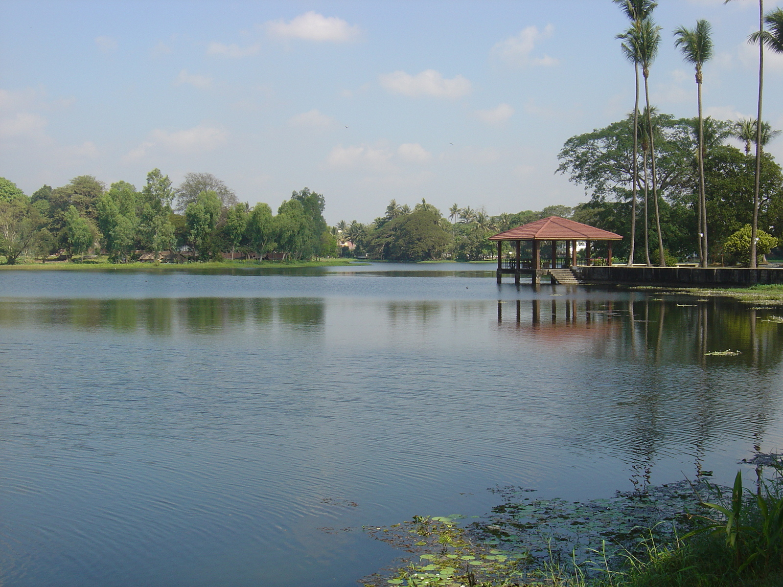 รูปถ่าย พม่า(Myanmar) ย่างกุ้ง(Yangon) โรงแรมดุสิต อินยาเลค(Dusit Inya Lake Hotel) 2005-01 5