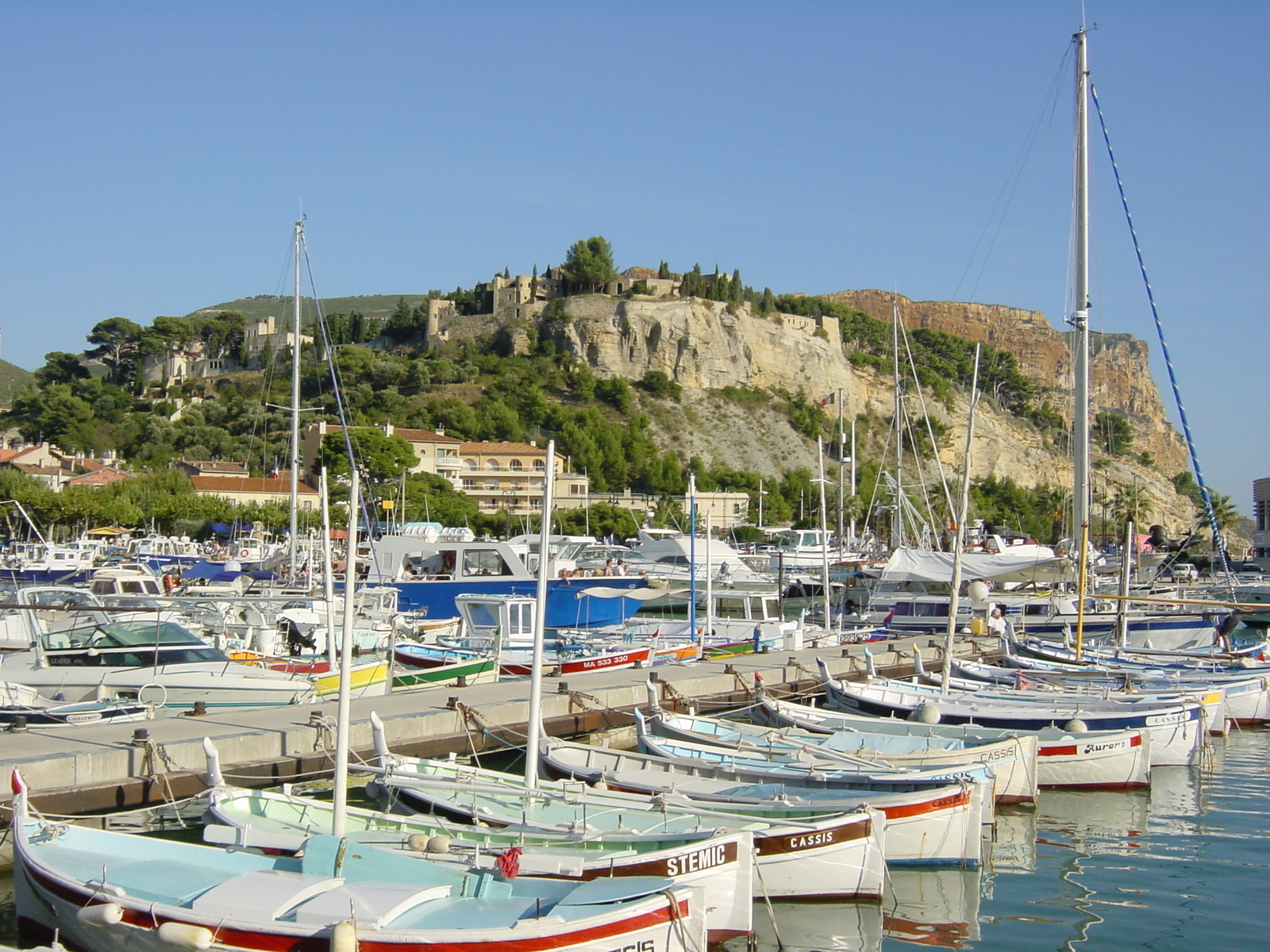 รูปถ่าย ฝรั่งเศส(France) กาซี(Cassis) 2002-08 6