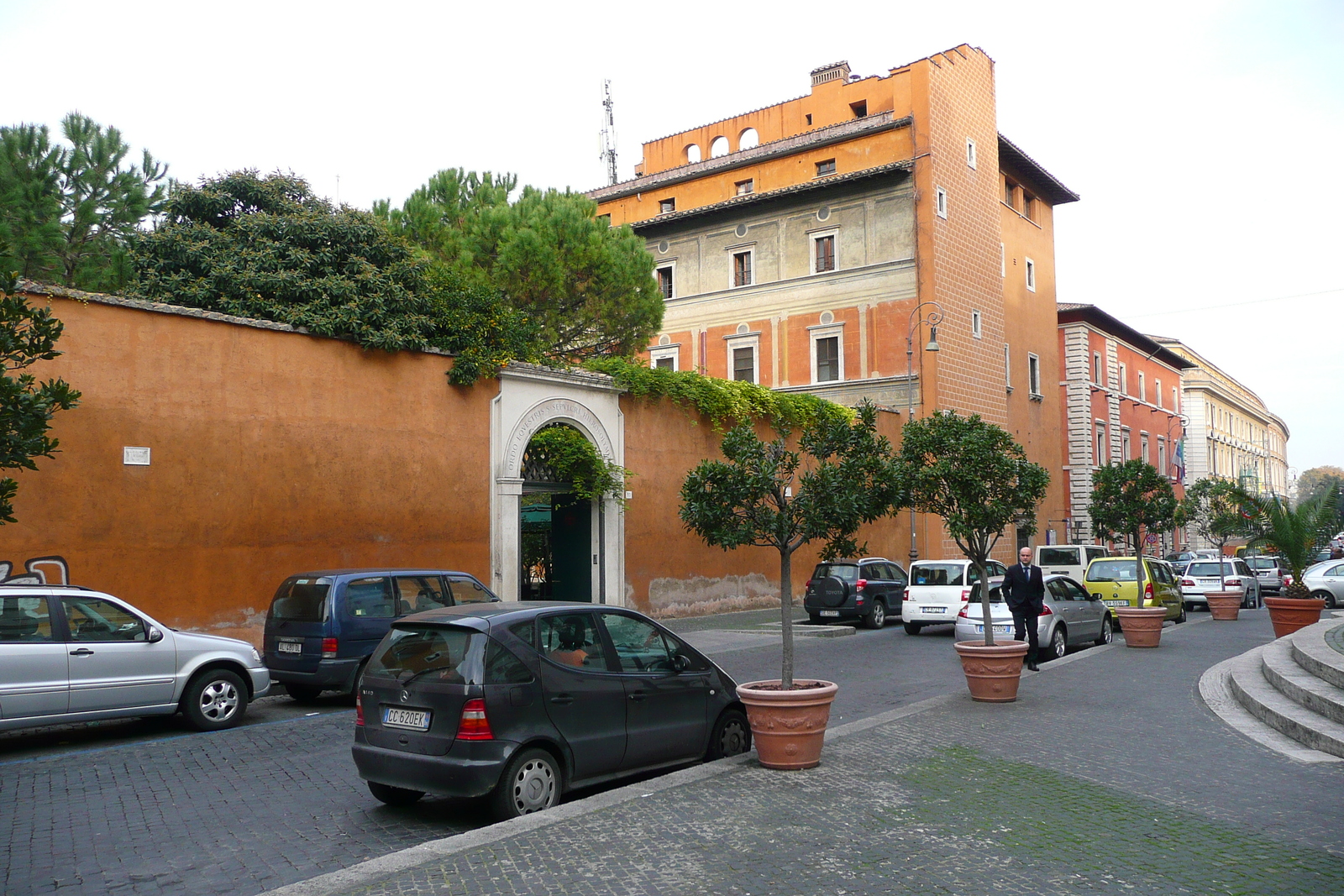 รูปถ่าย อิตาลี(Italy) โรม(Rome) ถนนบอร์โกซานโตสปีรีโต(Borgo Santo Spirito) 2007-11 9