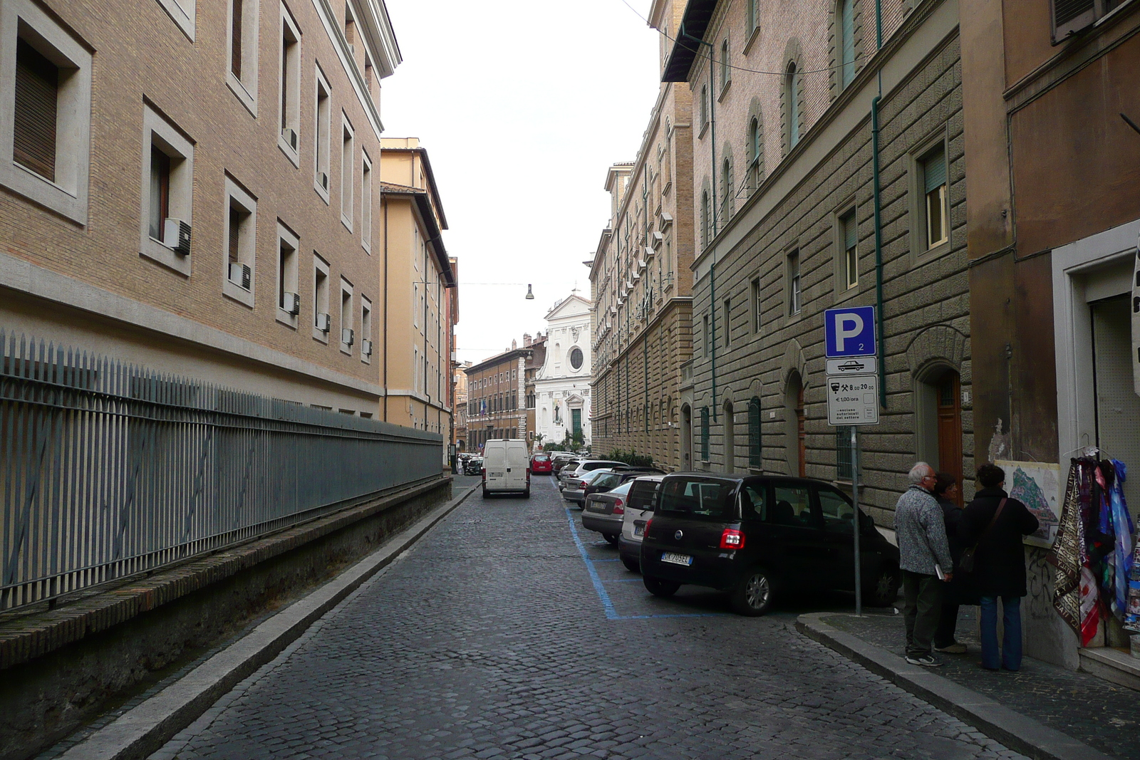 รูปถ่าย อิตาลี(Italy) โรม(Rome) ถนนบอร์โกซานโตสปีรีโต(Borgo Santo Spirito) 2007-11 0