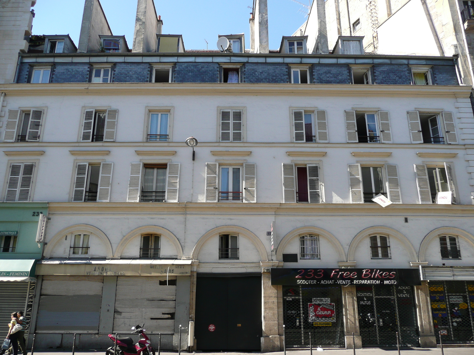 รูปถ่าย ฝรั่งเศส(France) ปารีส(Paris) ถนนลาฟาแย็ต(Rue La Fayette) 2007-08 44