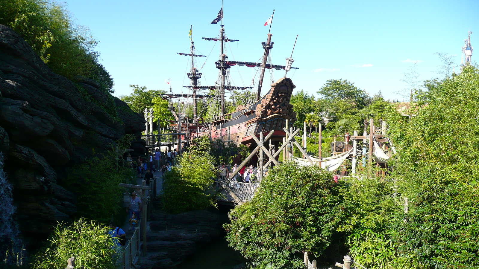 รูปถ่าย ฝรั่งเศส(France) ดิสนีย์แลนด์ปารีส(Disneyland Paris) แอดเวนเจอร์ไอล์(Adventure Isle) 2007-07 61