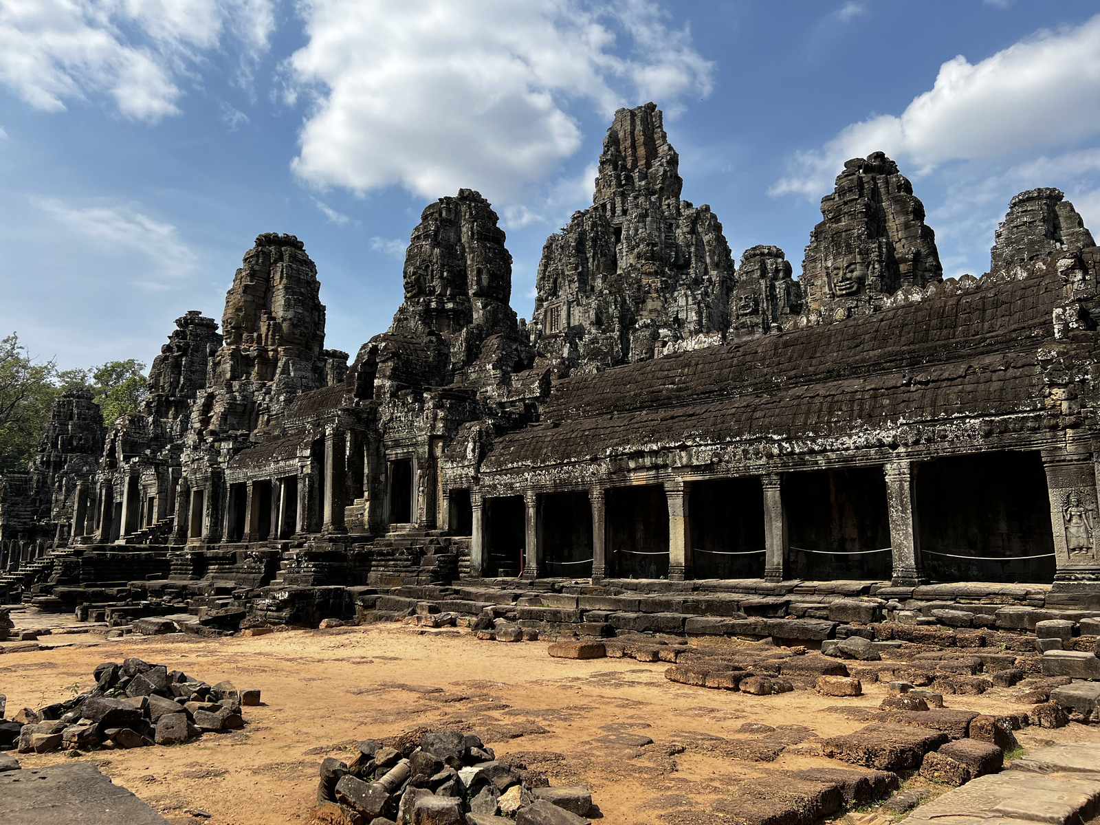 รูปถ่าย กัมพูชา(Cambodia) เสียมราฐ(Siem Reap) ปราสาทบายน(Bayon) 2023-01 126