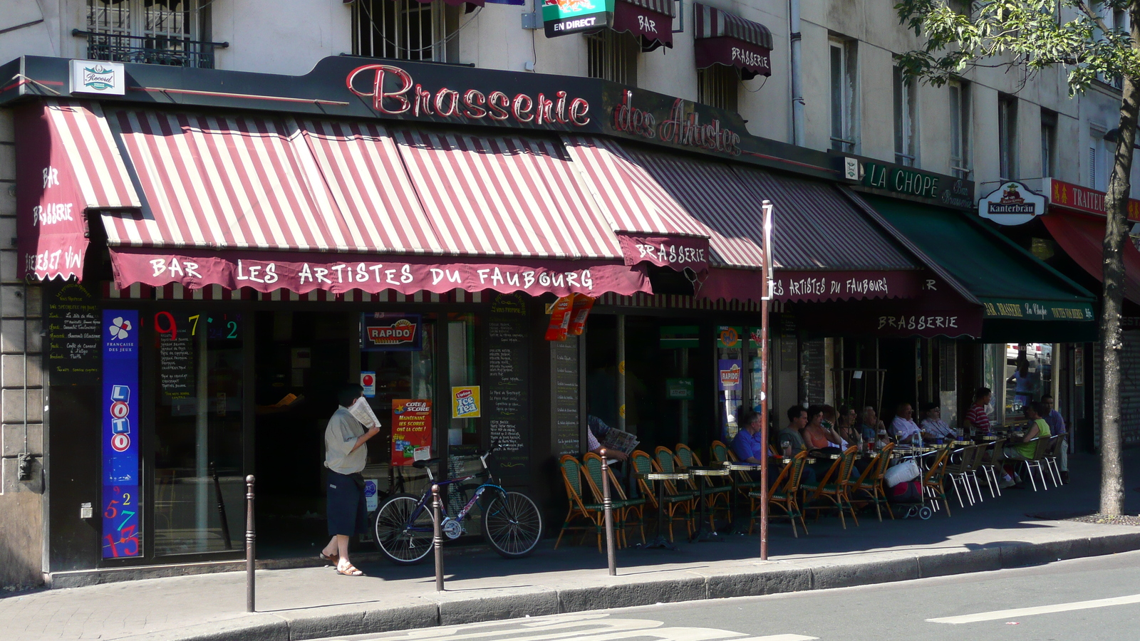 รูปถ่าย ฝรั่งเศส(France) ปารีส(Paris) ถนนลาฟาแย็ต(Rue La Fayette) 2007-08 74