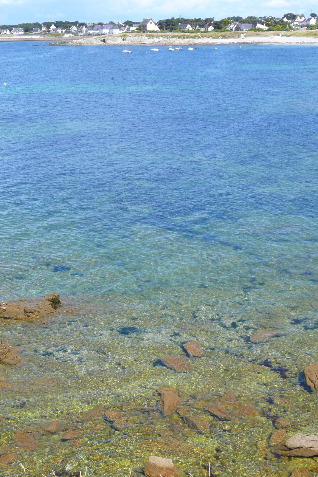 รูปถ่าย ฝรั่งเศส(France) คาบสมุทรกีเบอรง(Quiberon peninsula) แหลมแปร์โช(Pointe du Percho) 2008-07 5