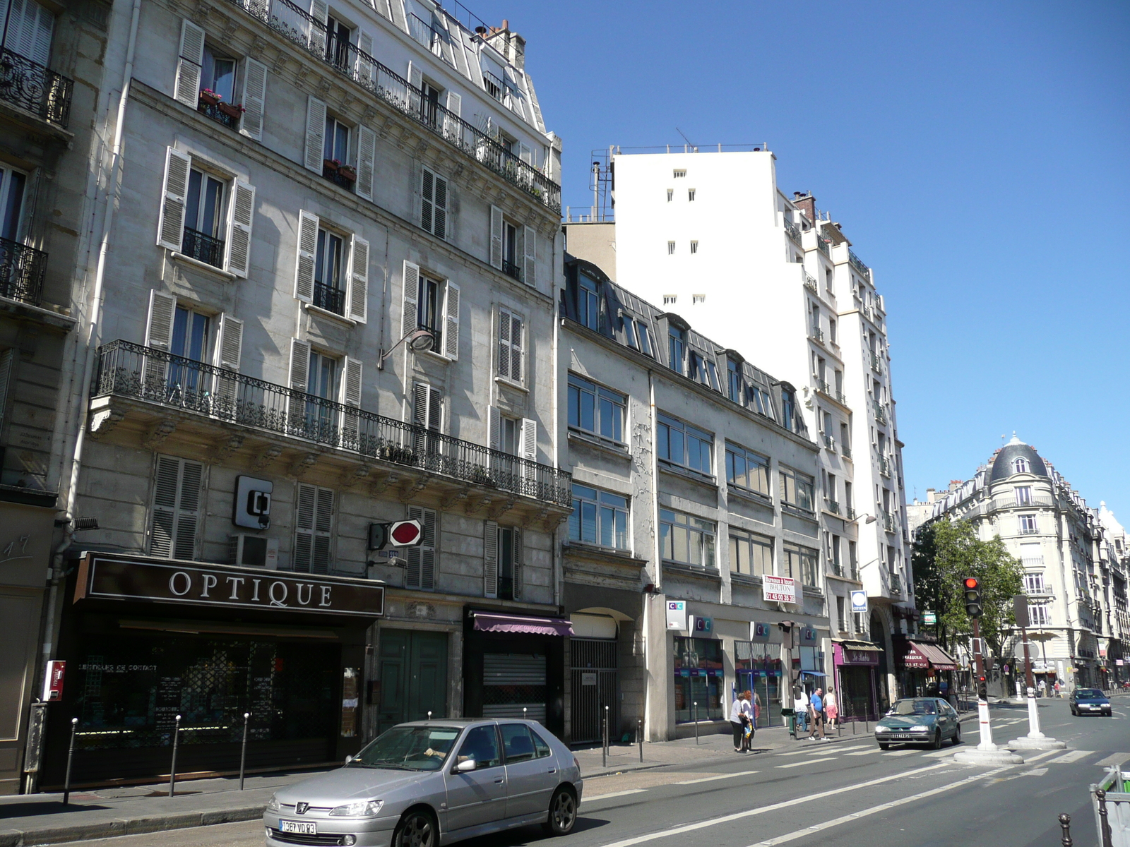 รูปถ่าย ฝรั่งเศส(France) ปารีส(Paris) ถนนลาฟาแย็ต(Rue La Fayette) 2007-08 56