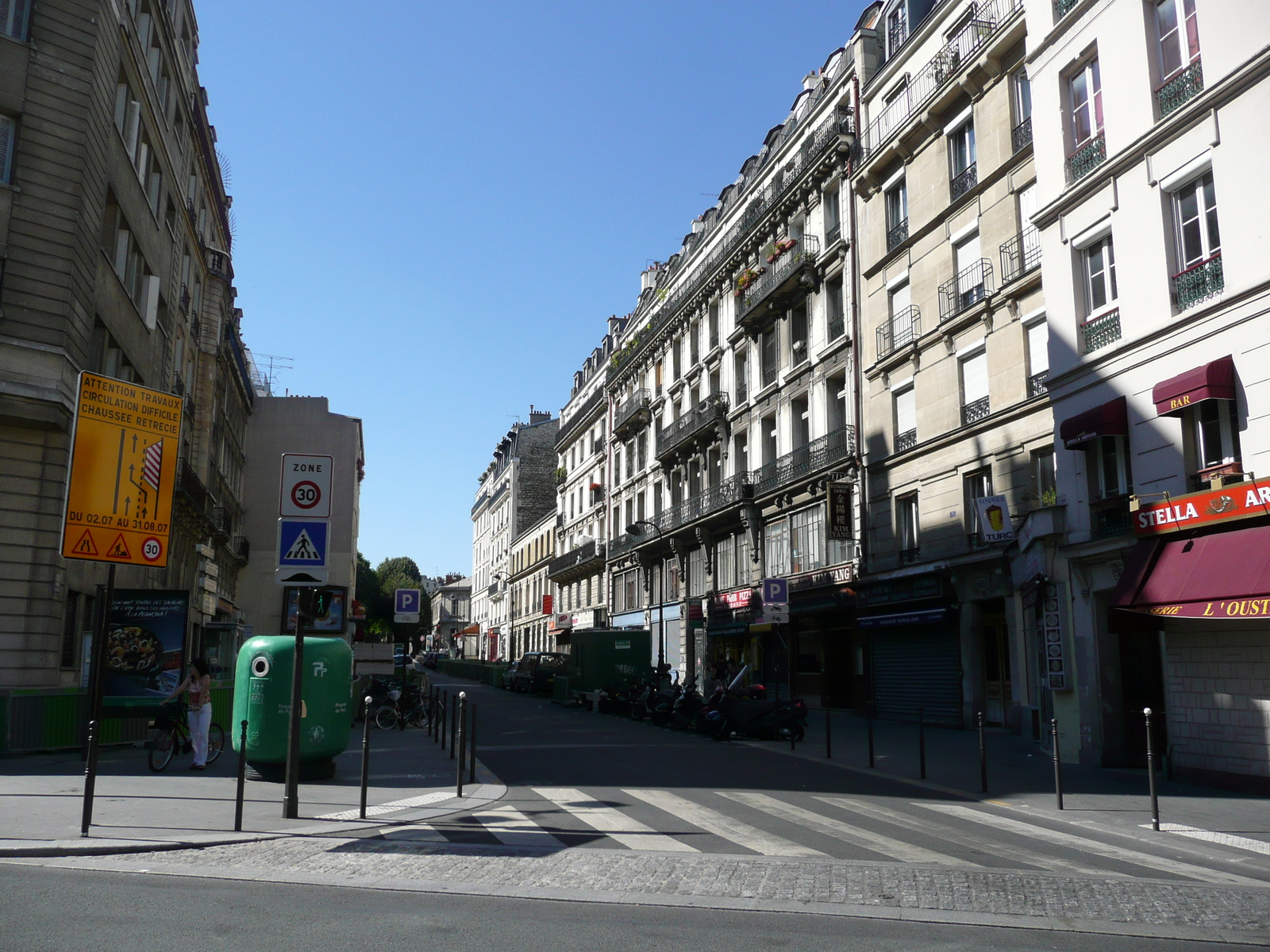 รูปถ่าย ฝรั่งเศส(France) ปารีส(Paris) ถนนลาฟาแย็ต(Rue La Fayette) 2007-08 51