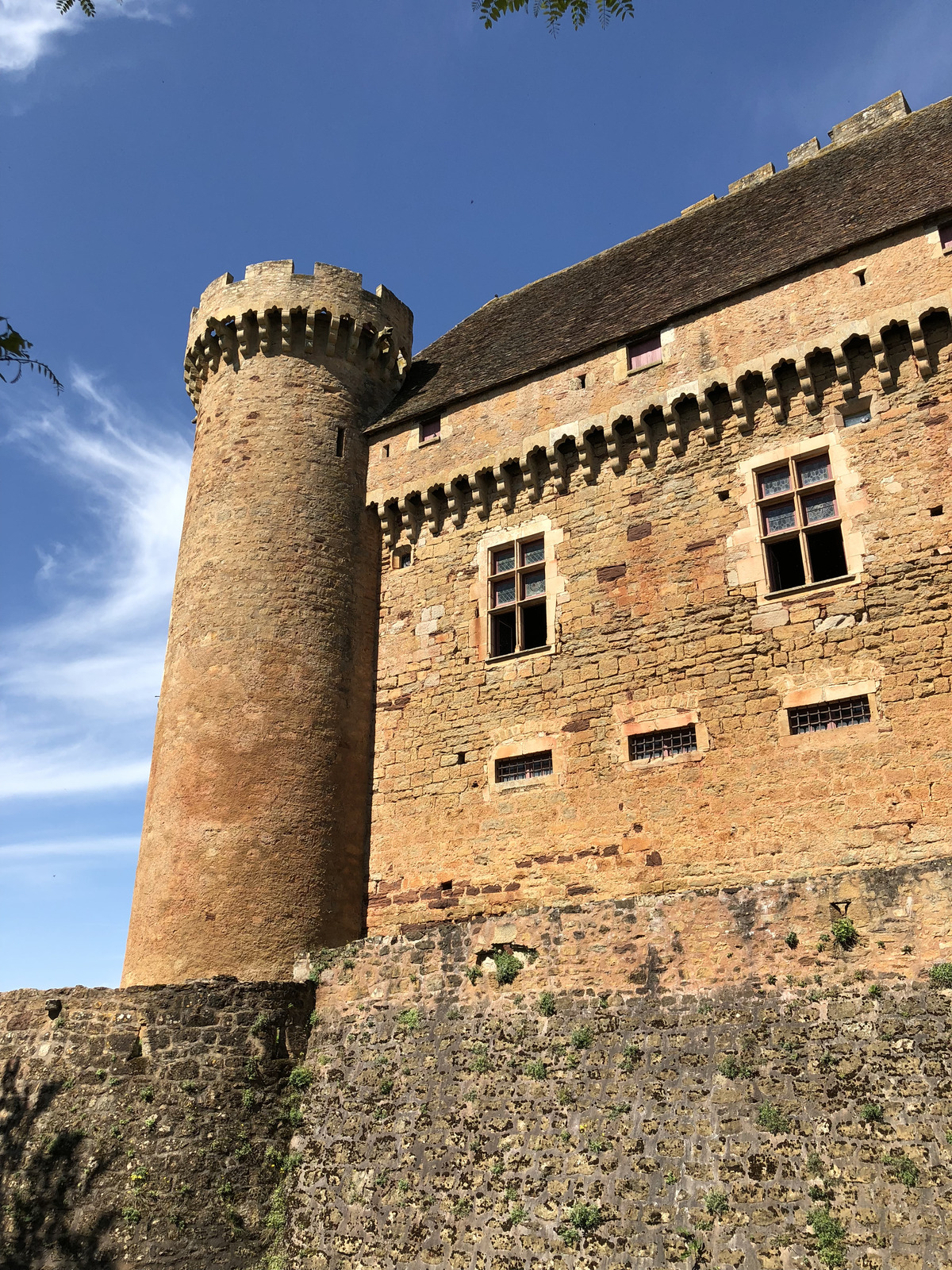 รูปถ่าย ฝรั่งเศส(France) ปราสาทกัสแตลโนเบรอเตอนู(Castelnau Bretenoux Castle) 2018-04 174