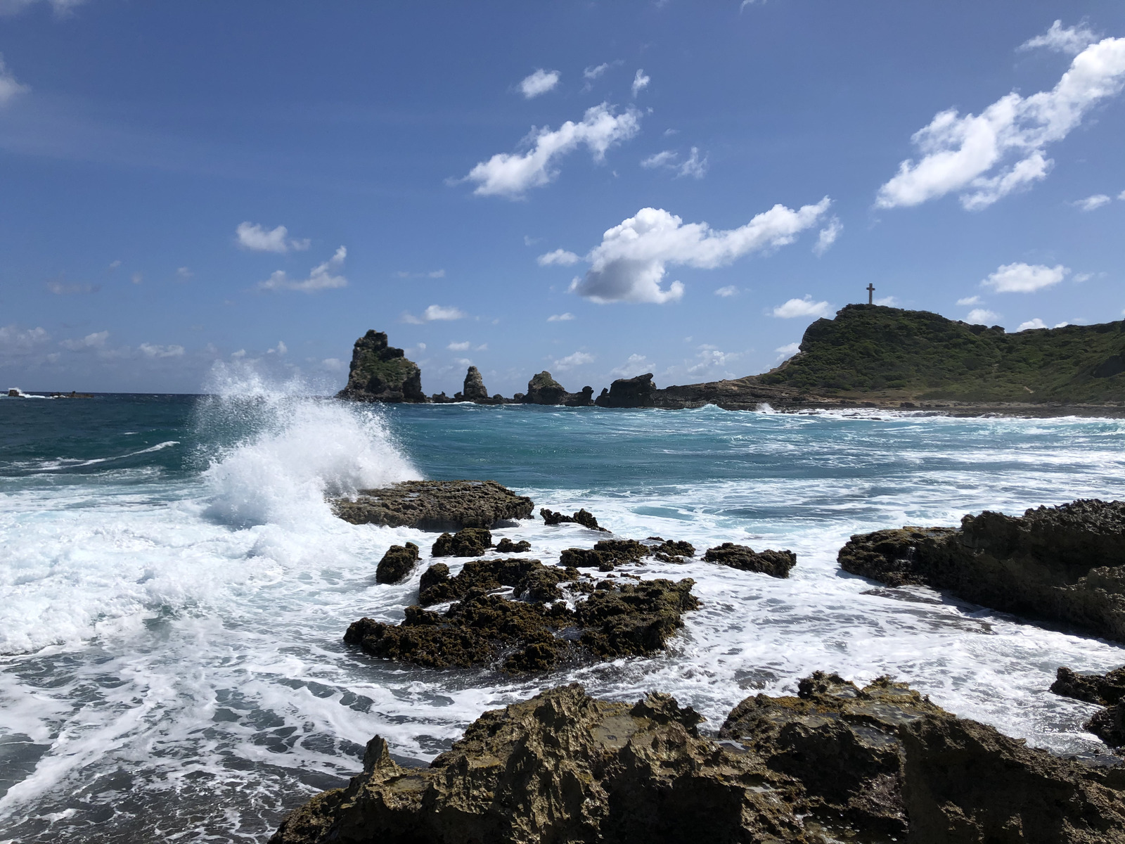 รูปถ่าย กวาเดอลูป(Guadeloupe) แหลมคาสเซิลพอยต์(Castle Point) 2021-02 336