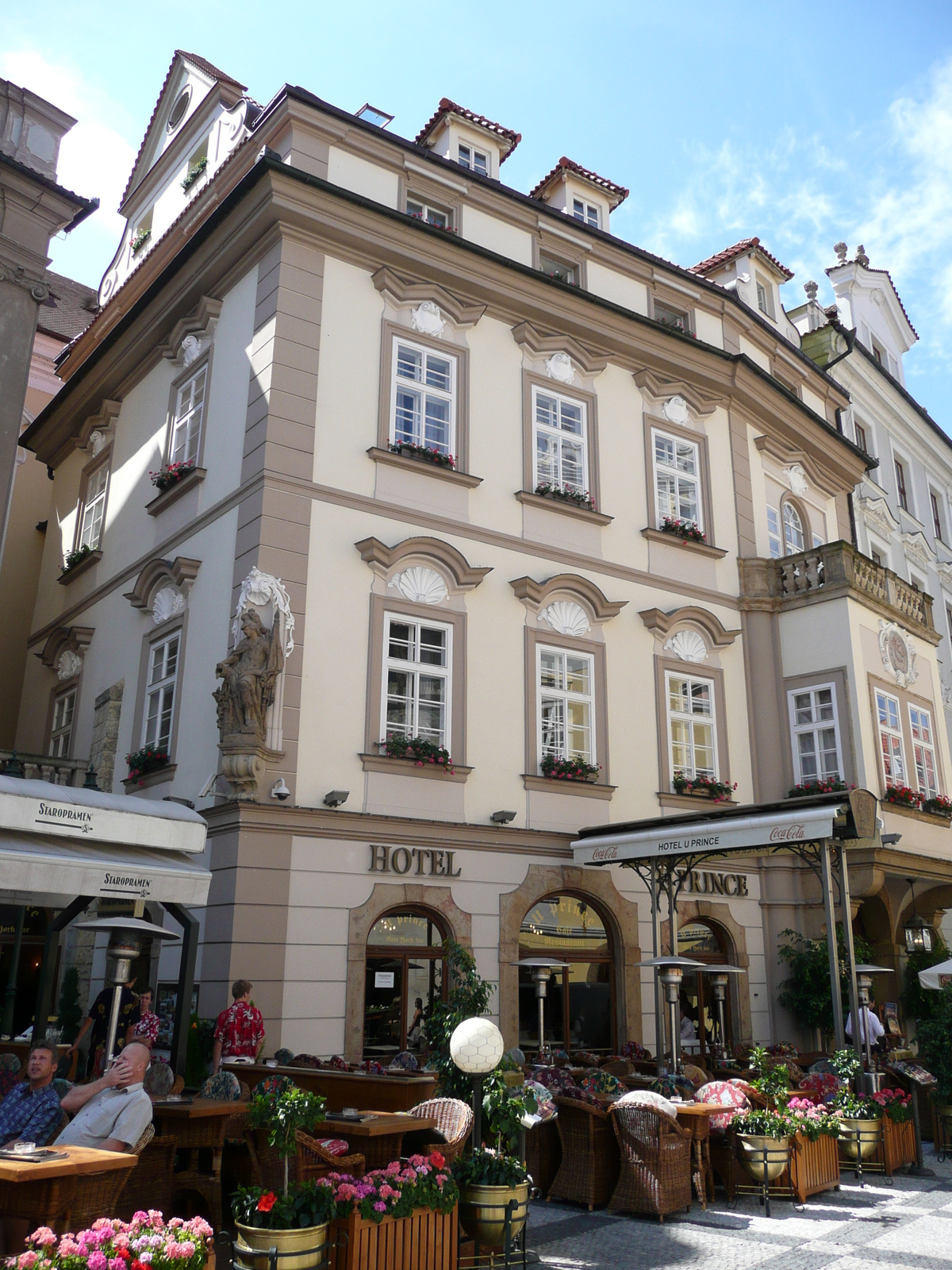 รูปถ่าย สาธารณรัฐเช็ก(Czech Republic) ปราก(Prague) โรงแรมอูปรินซ์(U Prince Hotel) 2007-07 6