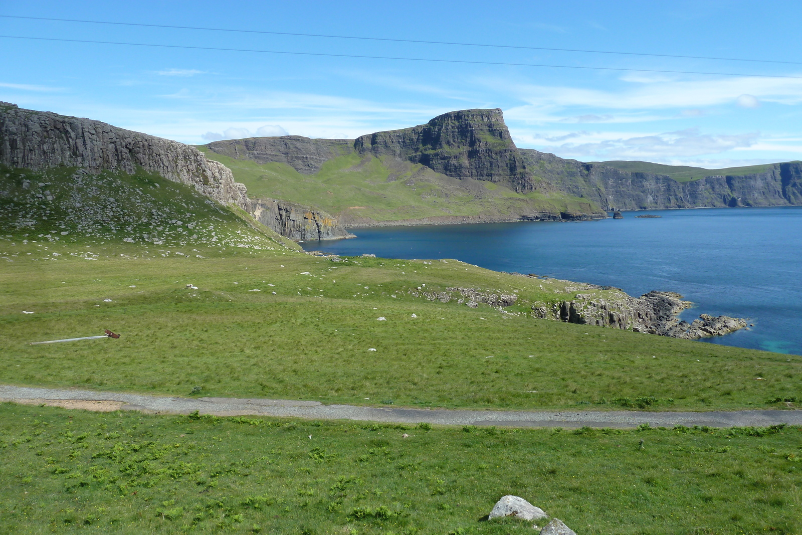 รูปถ่าย อังกฤษ(United Kingdom) เกาะสกาย(Skye) แหลมนีสต์พอยต์(Neist Point) 2011-07 20