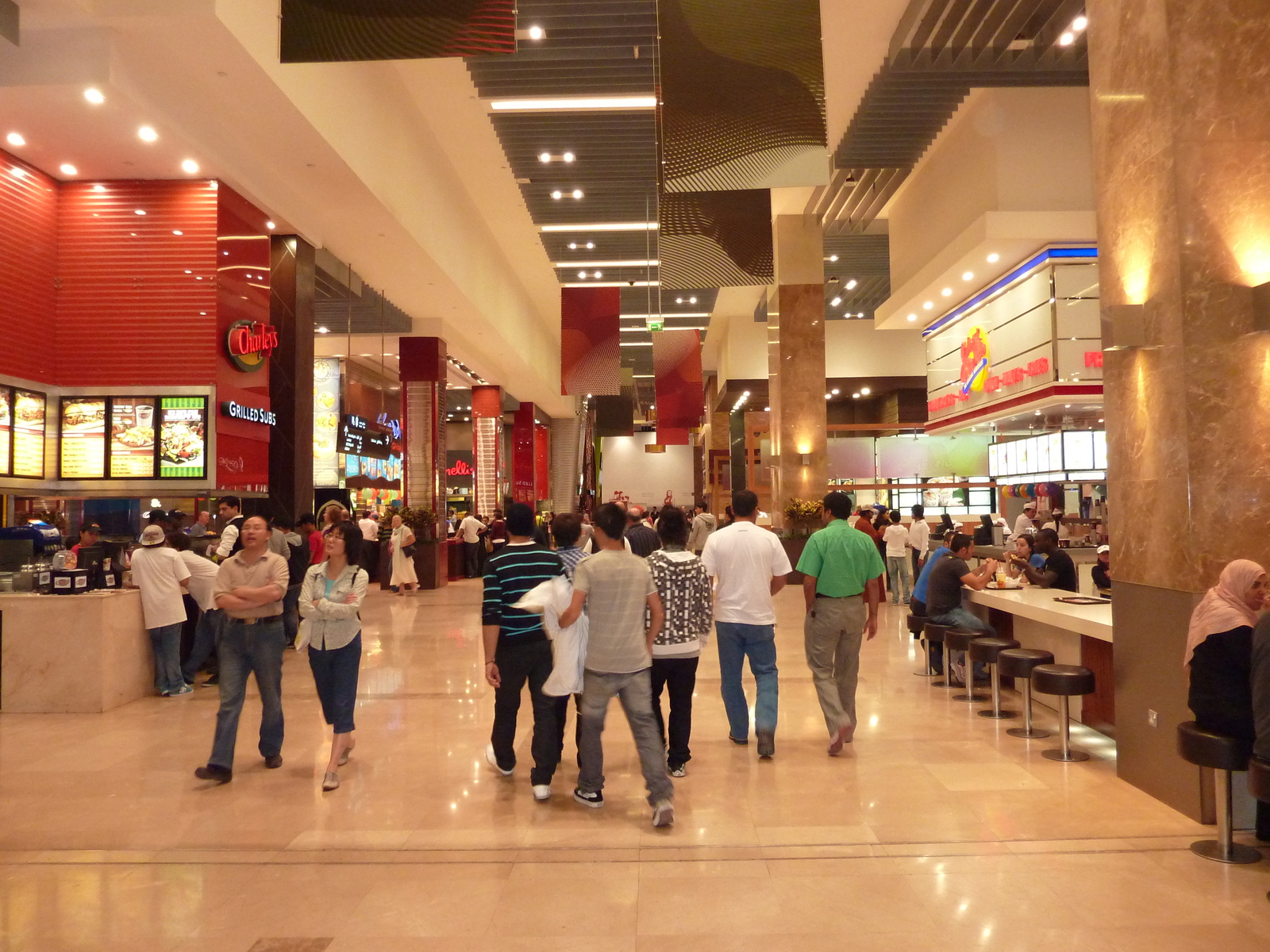 รูปถ่าย สหรัฐอาหรับเอมิเรตส์(United Arab Emirates) ดูไบ(Dubai) ดูไบมอลล์(The Dubai Mall) 2009-12 50