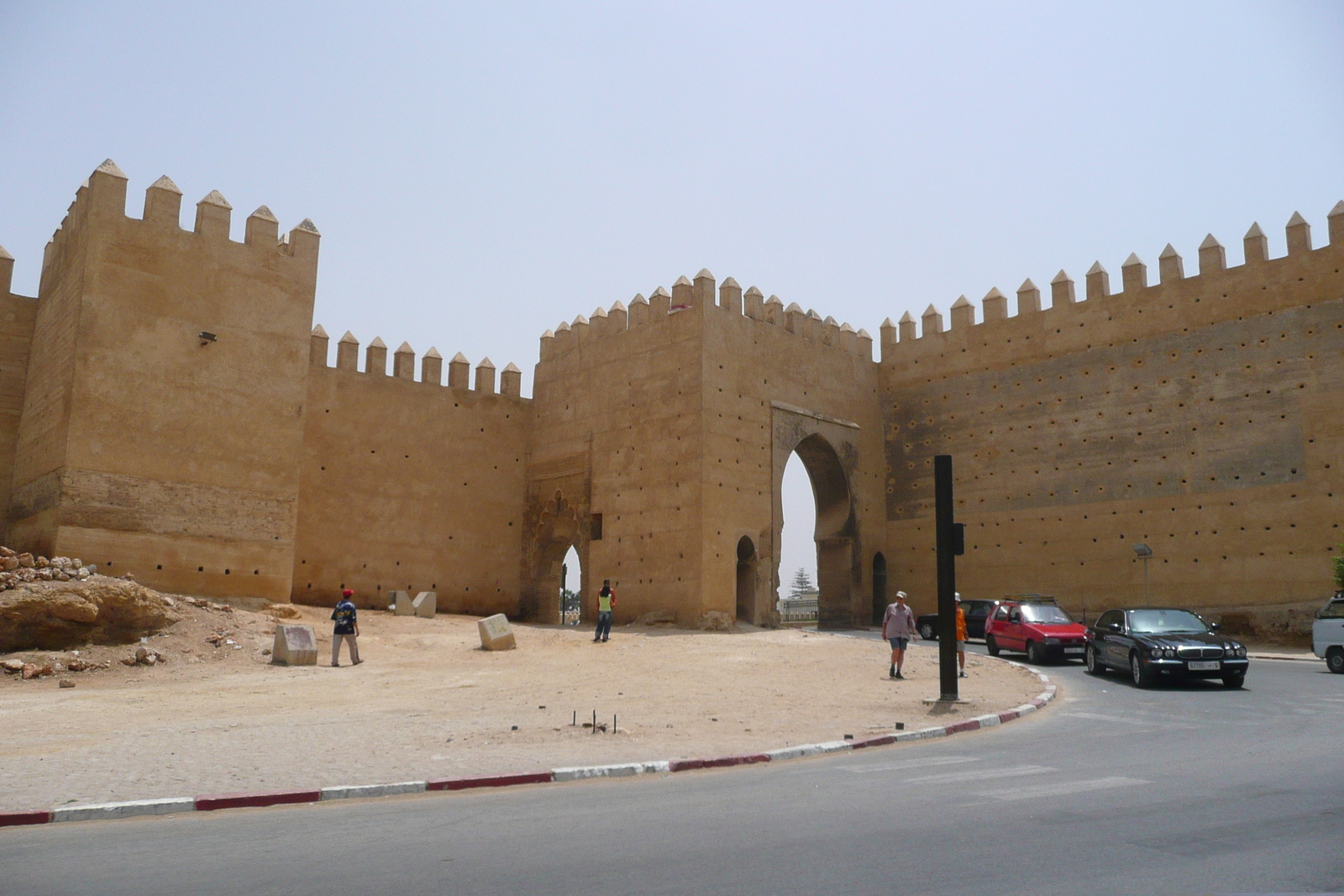 รูปถ่าย โมร็อกโก(Morocco) ถนนจากเฟสไปราบัต(Fes to Rabat Road) 2008-07 7