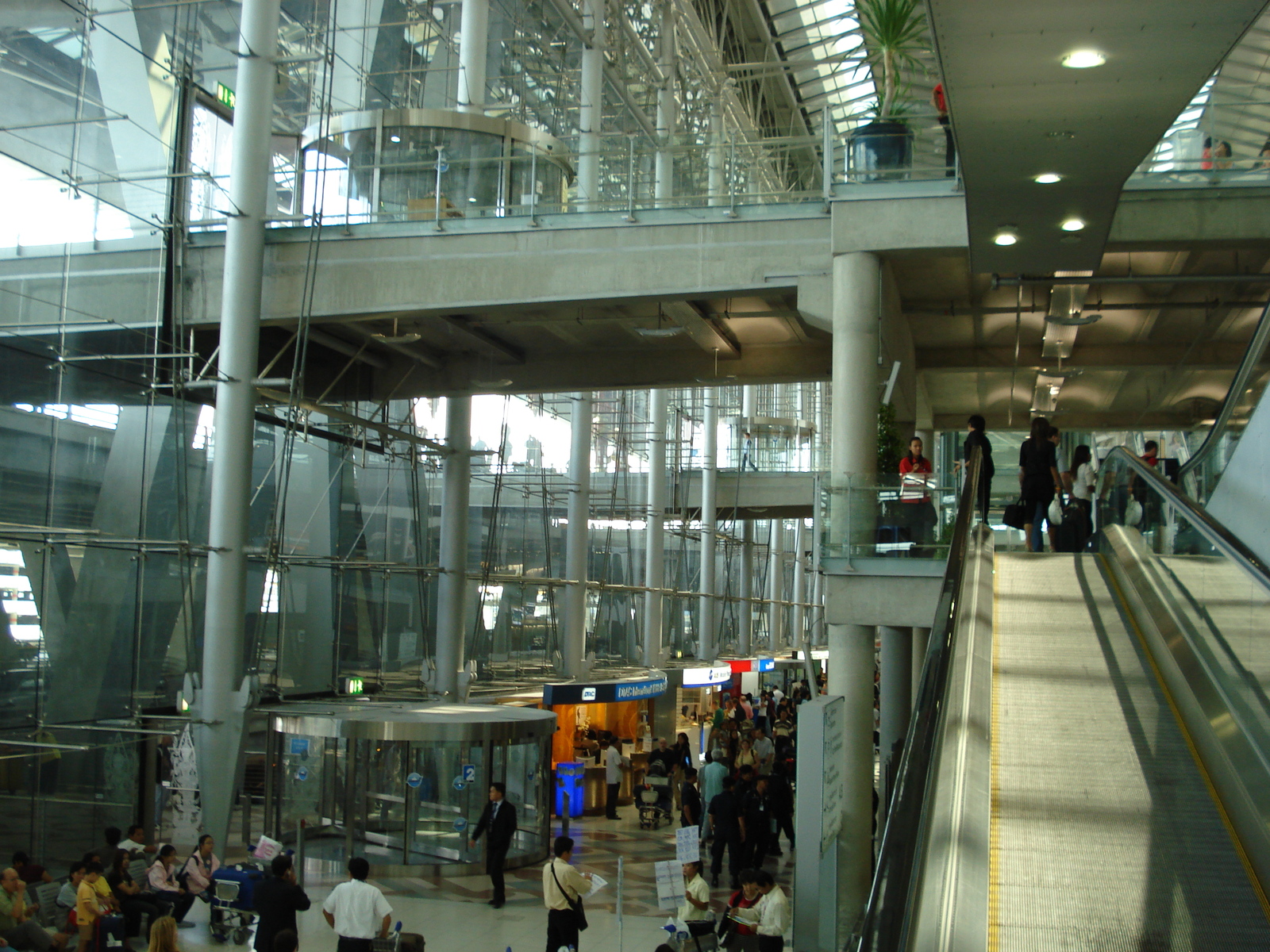 รูปถ่าย ไทย(Thailand) กรุงเทพมหานคร(Bangkok) ท่าอากาศยานสุวรรณภูมิ(Suvarnabhumi Airport) 2007-02 62