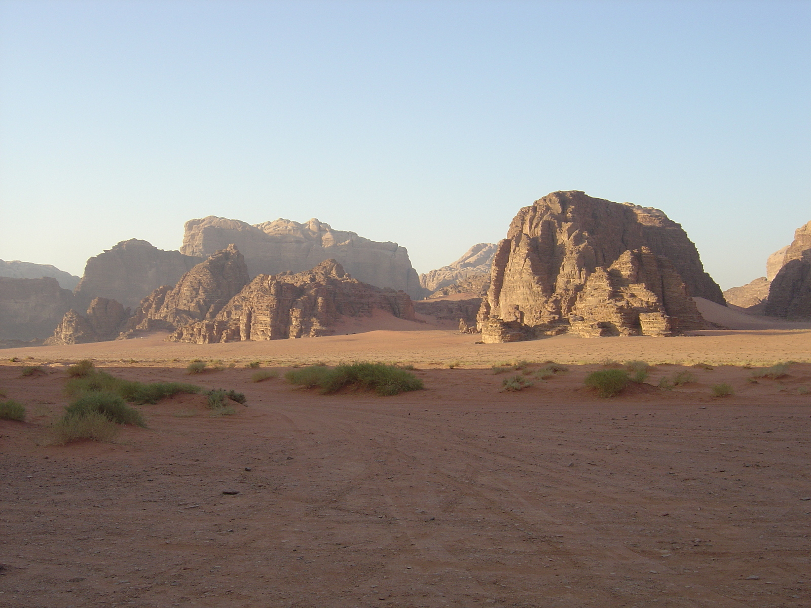 รูปถ่าย จอร์แดน(Jordan) ทะเลทรายวาดีรัม(Wadi Rum Desert) 2004-10 5