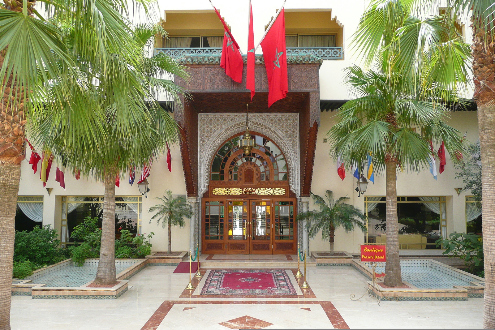 รูปถ่าย โมร็อกโก(Morocco) เฟส(Fes) โรงแรมปาเลจาไม(Palais Jamai Hotel) 2008-07 16