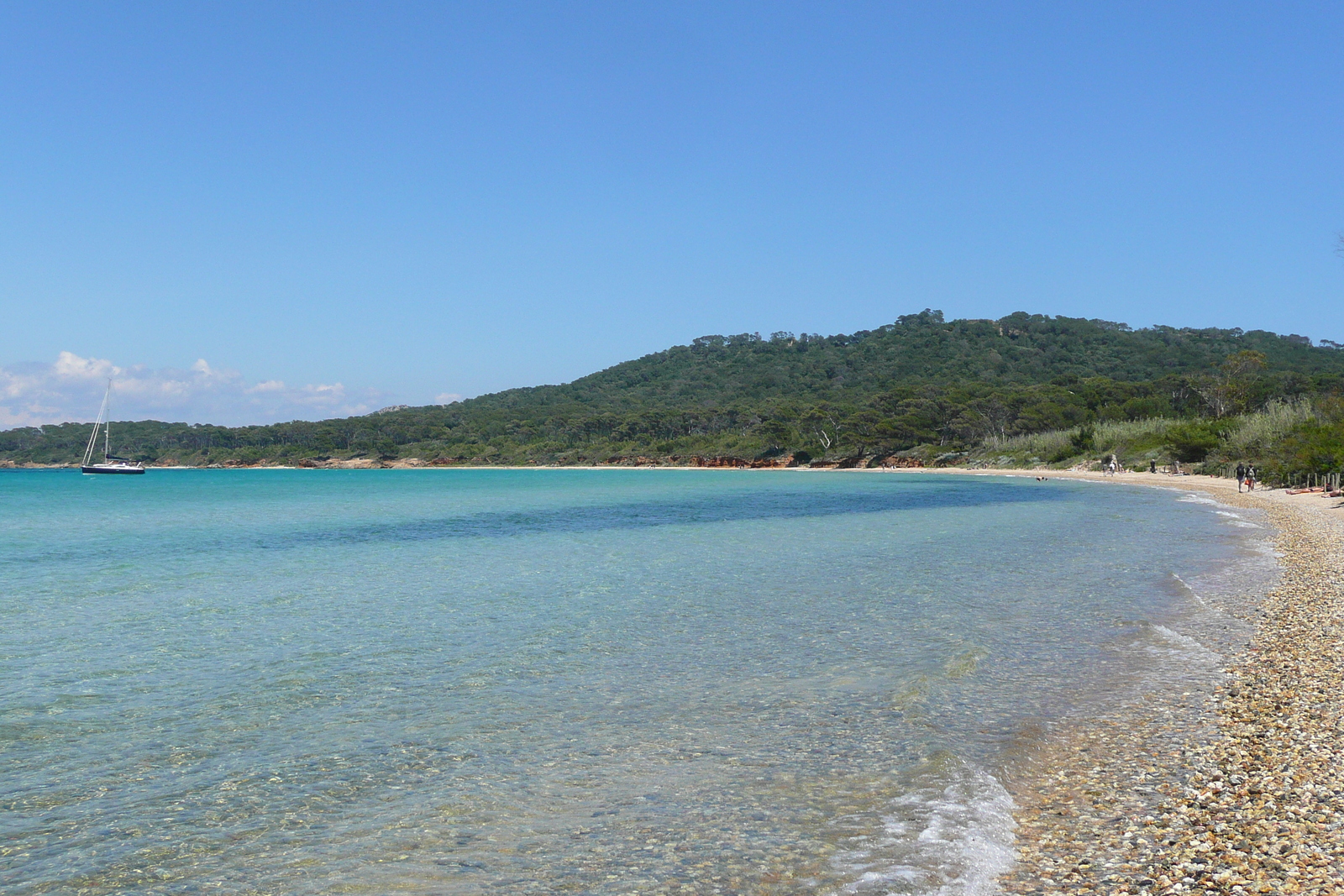 รูปถ่าย ฝรั่งเศส(France) เกาะปอร์เกอรอล(Porquerolles Island) หาดกูร์ตาด(Courtade beach) 2008-05 36