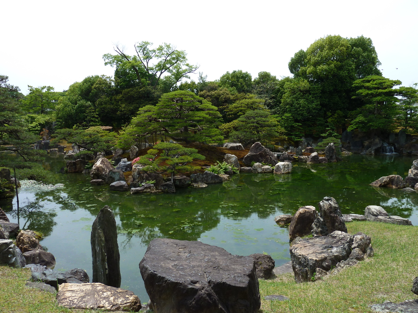 รูปถ่าย ญี่ปุ่น(Japan) เกียวโต(Kyoto) ปราสาทนิโจ(Nijo Castle) สวนนิโนมะรุ(Ninomaru Garden) 2010-06 0