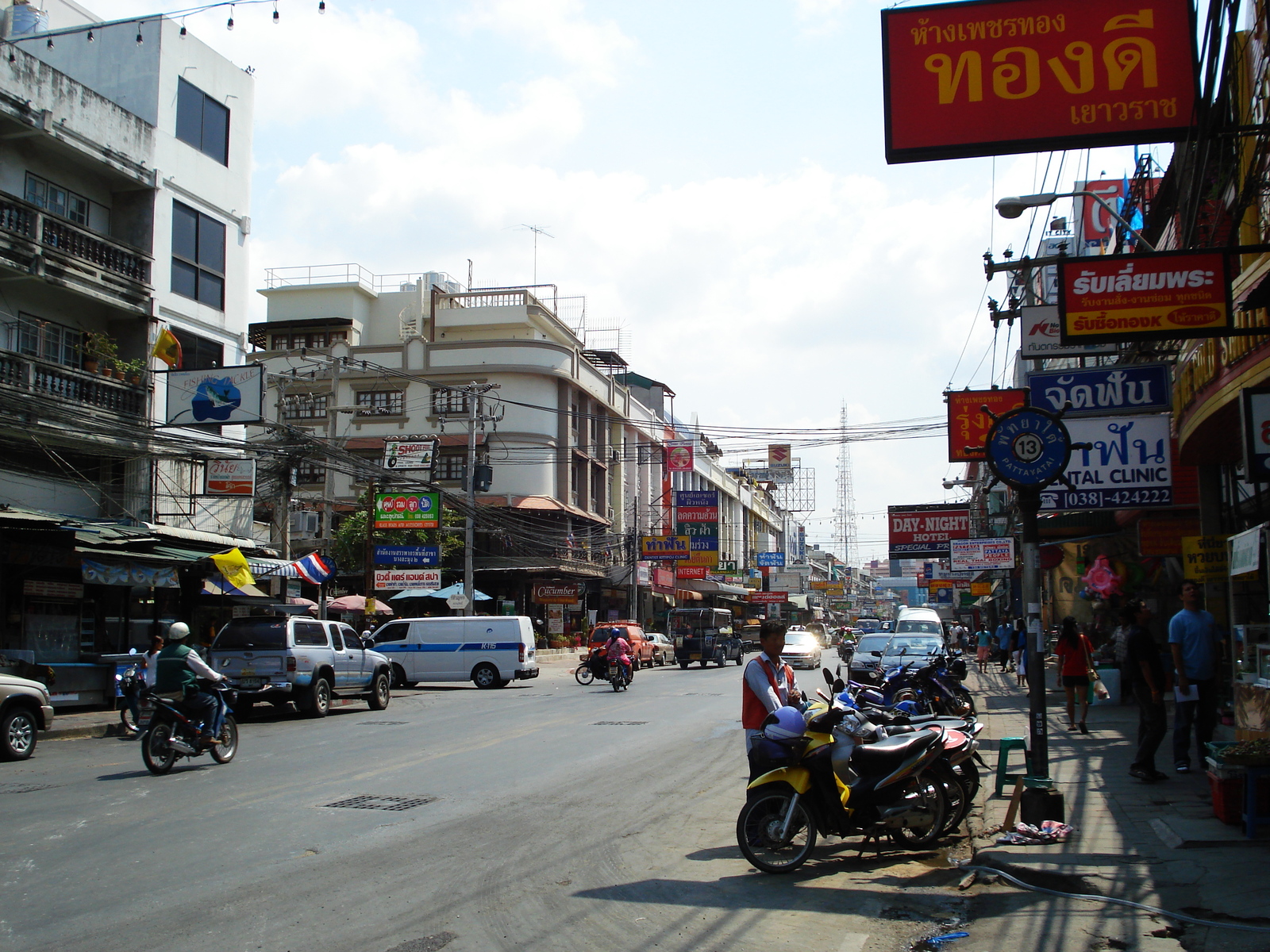 รูปถ่าย ไทย(Thailand) พัทยา(Pattaya) ถนนพัทยาใต้(Pattaya Tai Road) 2007-03 23
