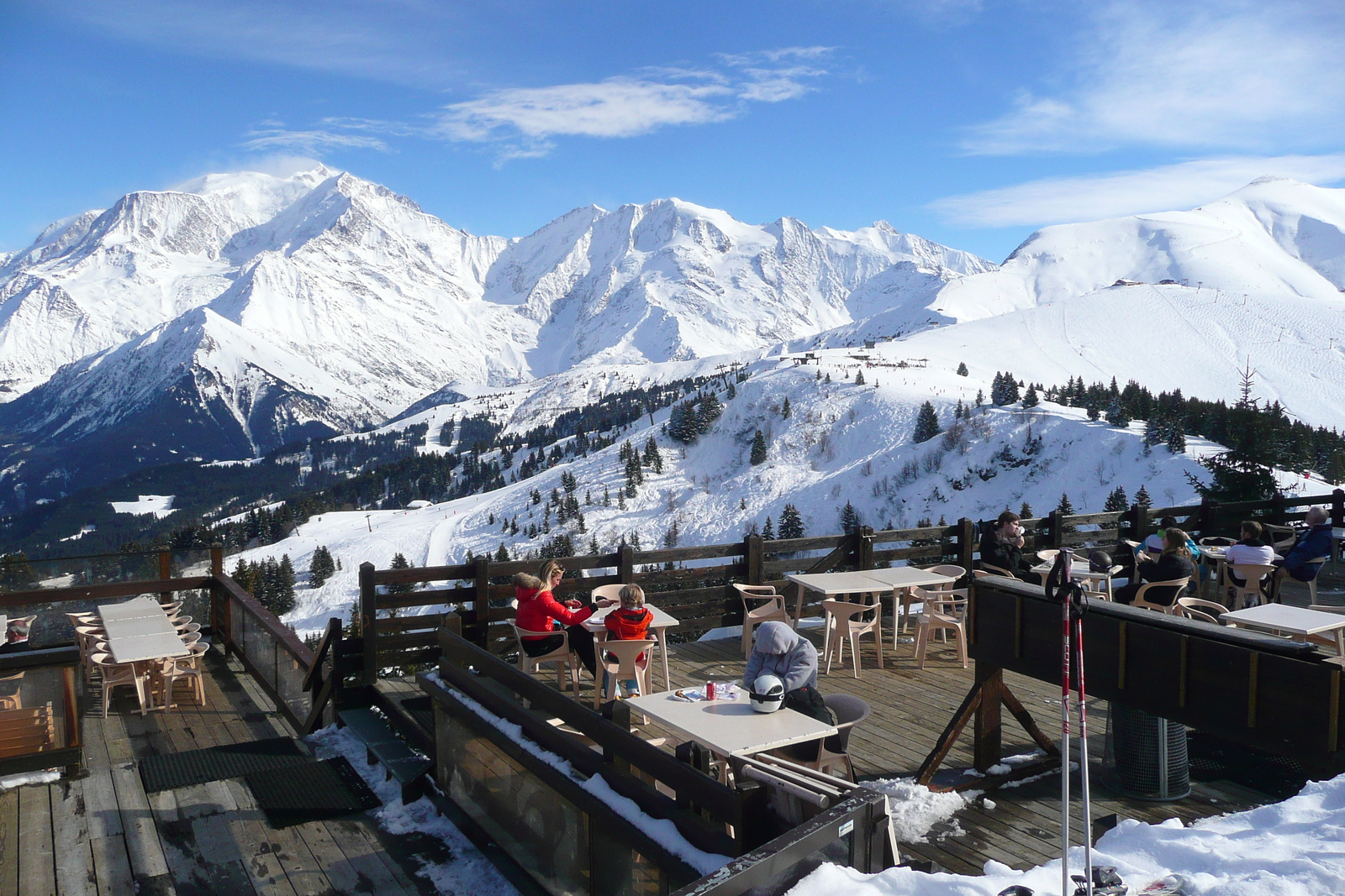 รูปถ่าย ฝรั่งเศส(France) เมแฌฟว์(Megeve) มงดาร์บัว(Mont d'Arbois) 2010-02 210