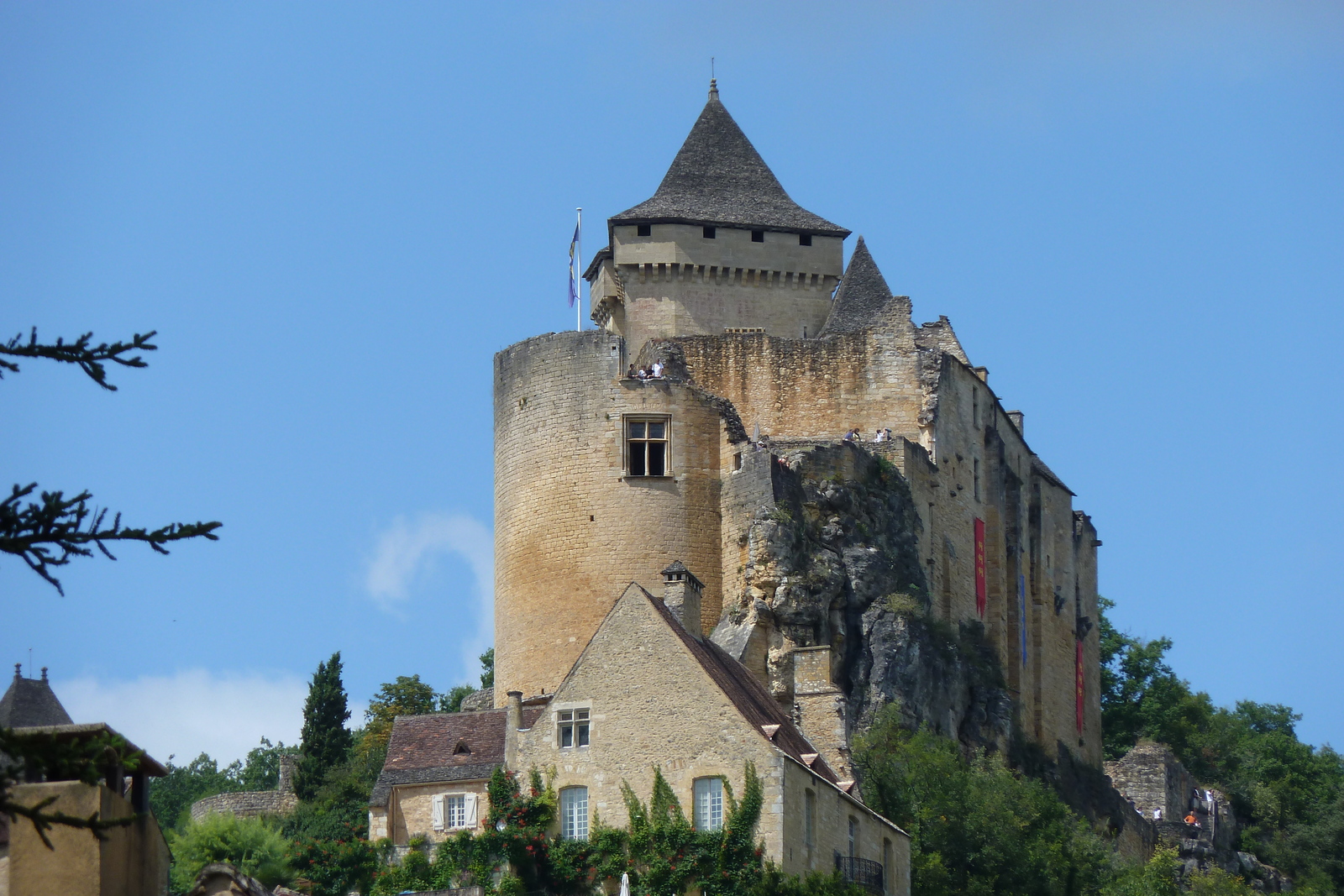 รูปถ่าย ฝรั่งเศส(France) ปราสาทกัสแตลโน(Castelnaud castle) 2010-08 96