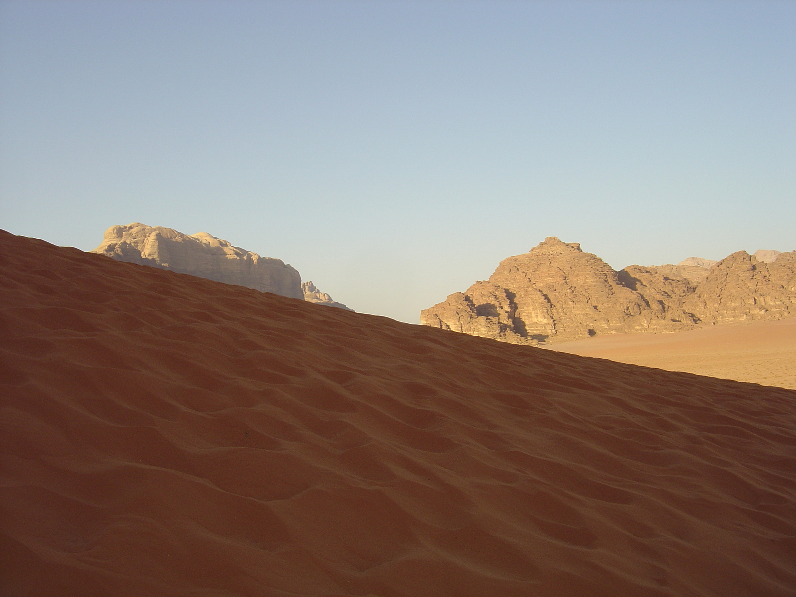 รูปถ่าย จอร์แดน(Jordan) ทะเลทรายวาดีรัม(Wadi Rum Desert) 2004-10 104