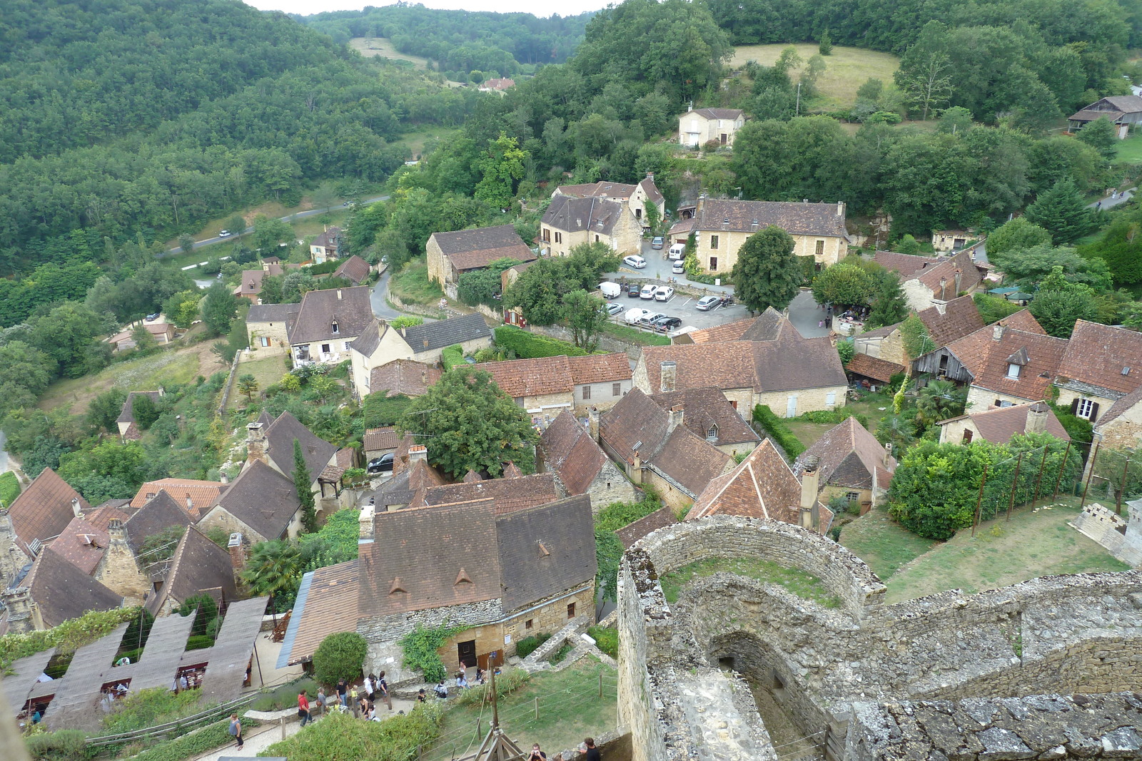 รูปถ่าย ฝรั่งเศส(France) ปราสาทกัสแตลโน(Castelnaud castle) 2010-08 86