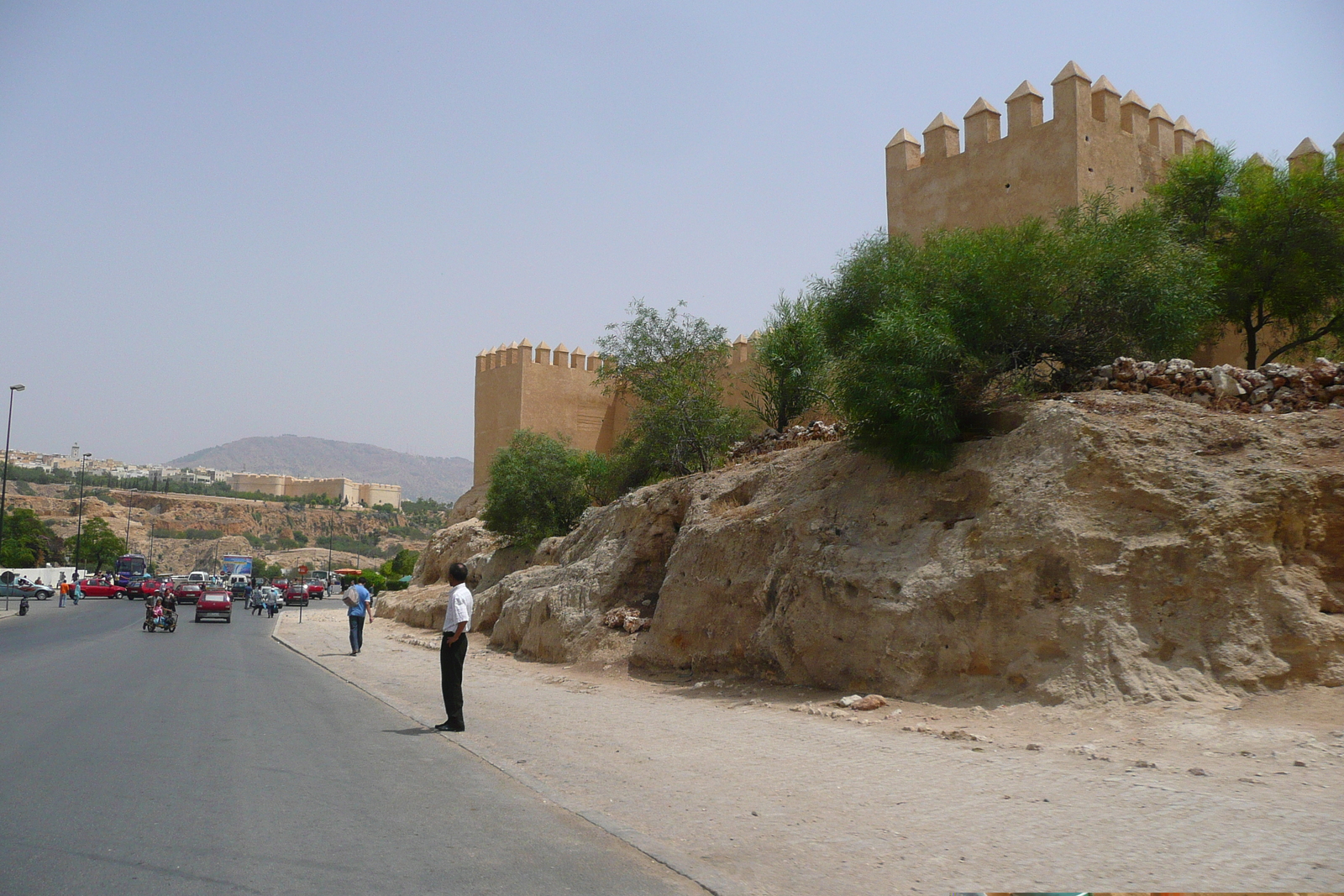 รูปถ่าย โมร็อกโก(Morocco) ถนนจากเฟสไปราบัต(Fes to Rabat Road) 2008-07 39
