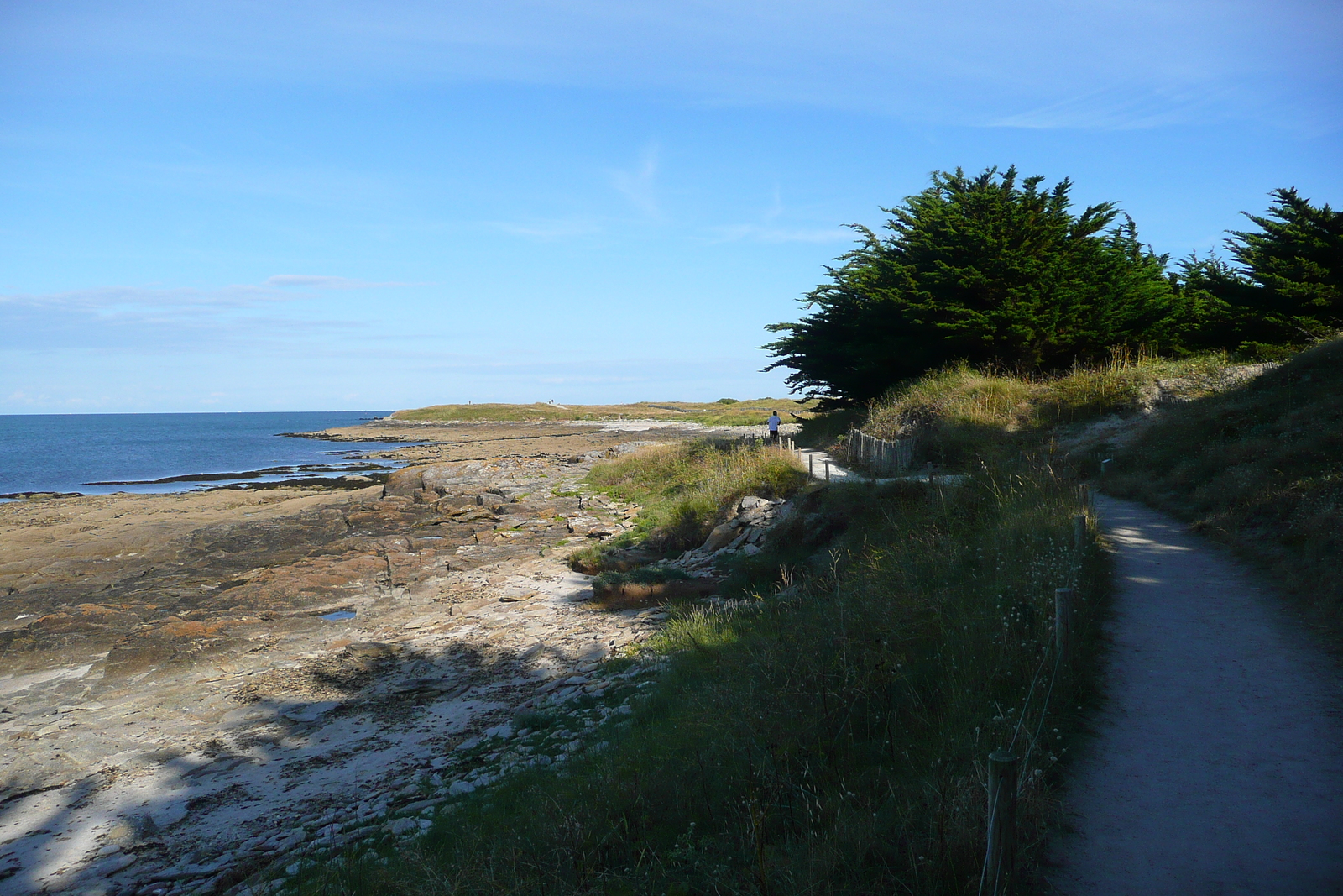 รูปถ่าย ฝรั่งเศส(France) คาบสมุทรกีเบอรง(Quiberon peninsula) แหลมกงแกล(Pointe du Conguel) 2008-07 13