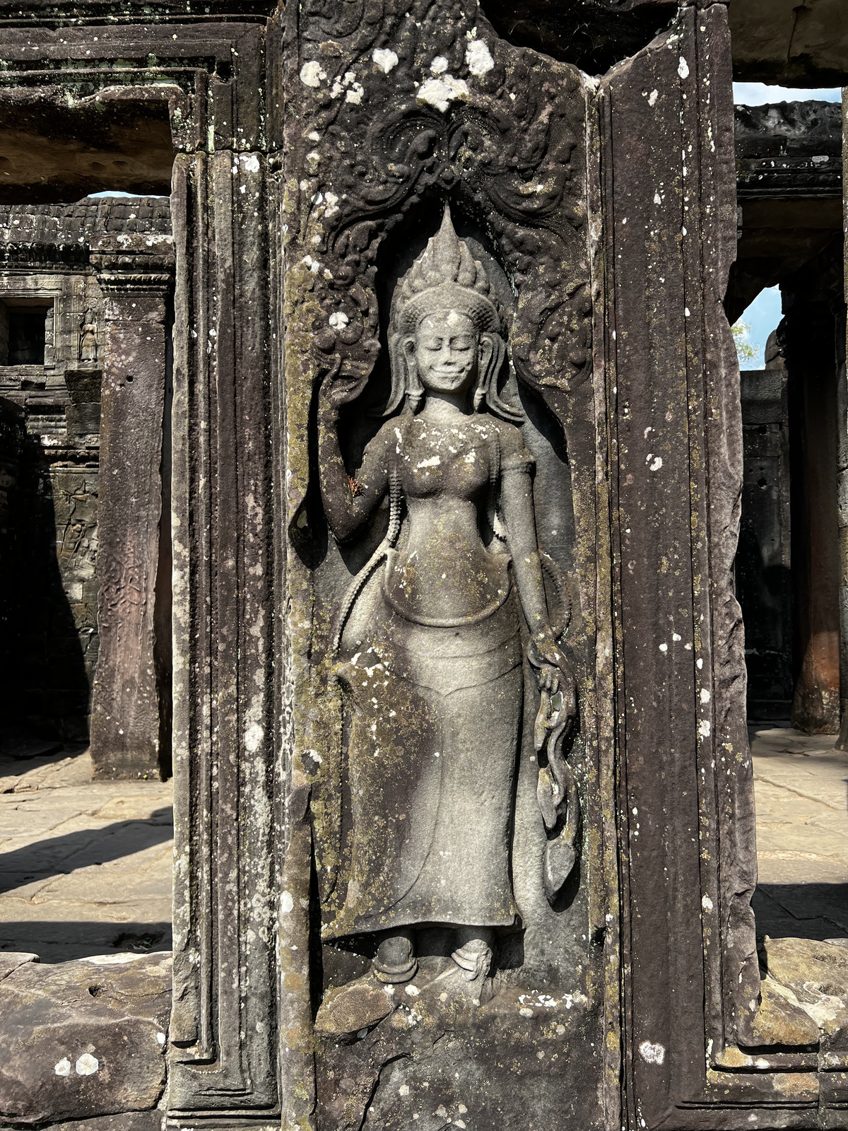 รูปถ่าย กัมพูชา(Cambodia) เสียมราฐ(Siem Reap) ปราสาทบายน(Bayon) 2023-01 118