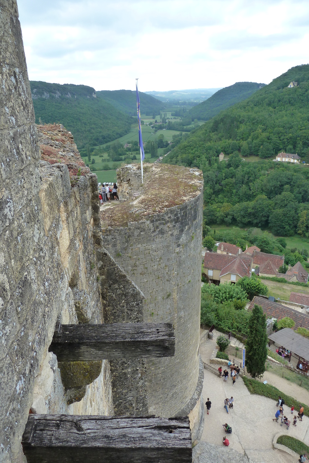 รูปถ่าย ฝรั่งเศส(France) ปราสาทกัสแตลโน(Castelnaud castle) 2010-08 94