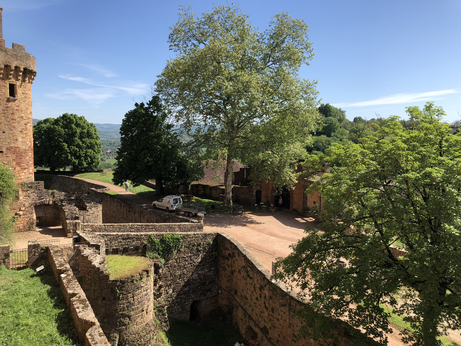 รูปถ่าย ฝรั่งเศส(France) ปราสาทกัสแตลโนเบรอเตอนู(Castelnau Bretenoux Castle) 2018-04 83