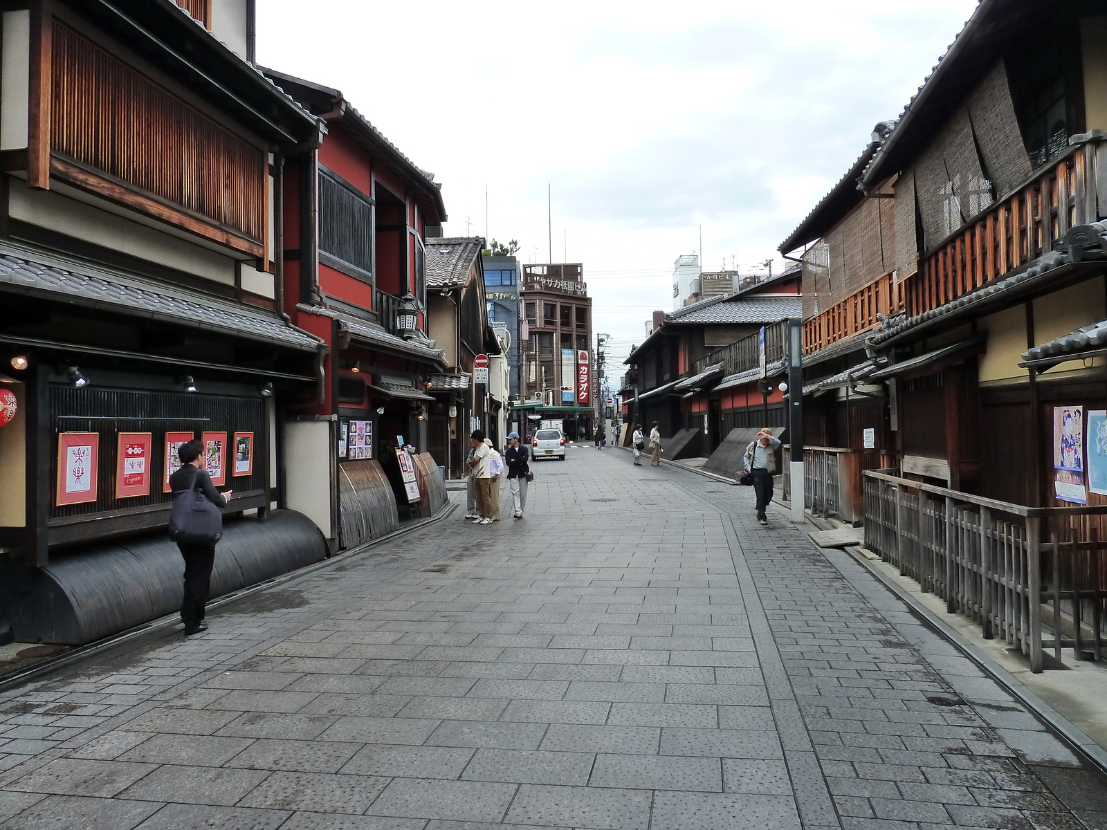 รูปถ่าย ญี่ปุ่น(Japan) เกียวโต(Kyoto) ถนนฮานามิโคจิ(Hanami koji) 2010-06 14