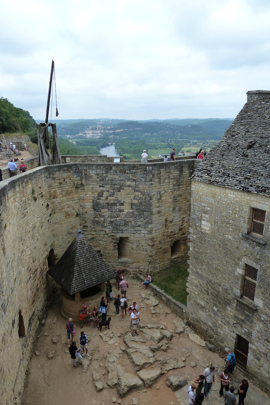 รูปถ่าย ฝรั่งเศส(France) ปราสาทกัสแตลโน(Castelnaud castle) 2010-08 77