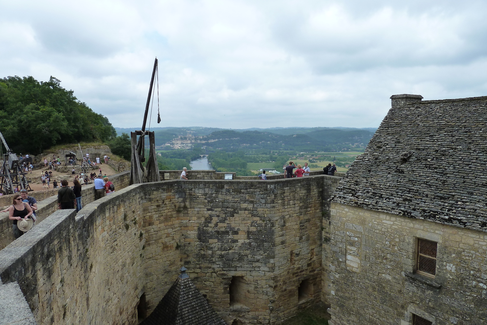 รูปถ่าย ฝรั่งเศส(France) ปราสาทกัสแตลโน(Castelnaud castle) 2010-08 80
