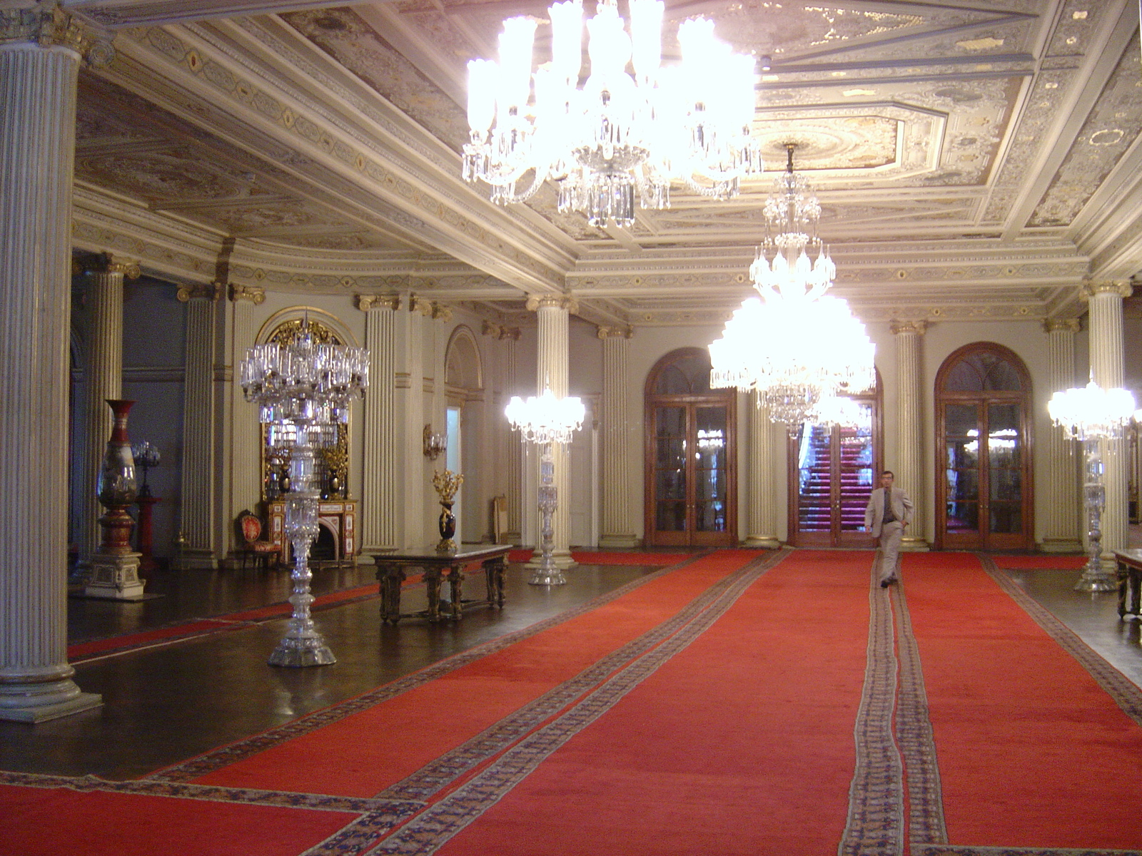 รูปถ่าย ตุรกี(Turkey) อิสตันบูล(Istanbul) พระราชวังโดลมาบาห์เช(Dolmabahce Palace) 2004-12 138