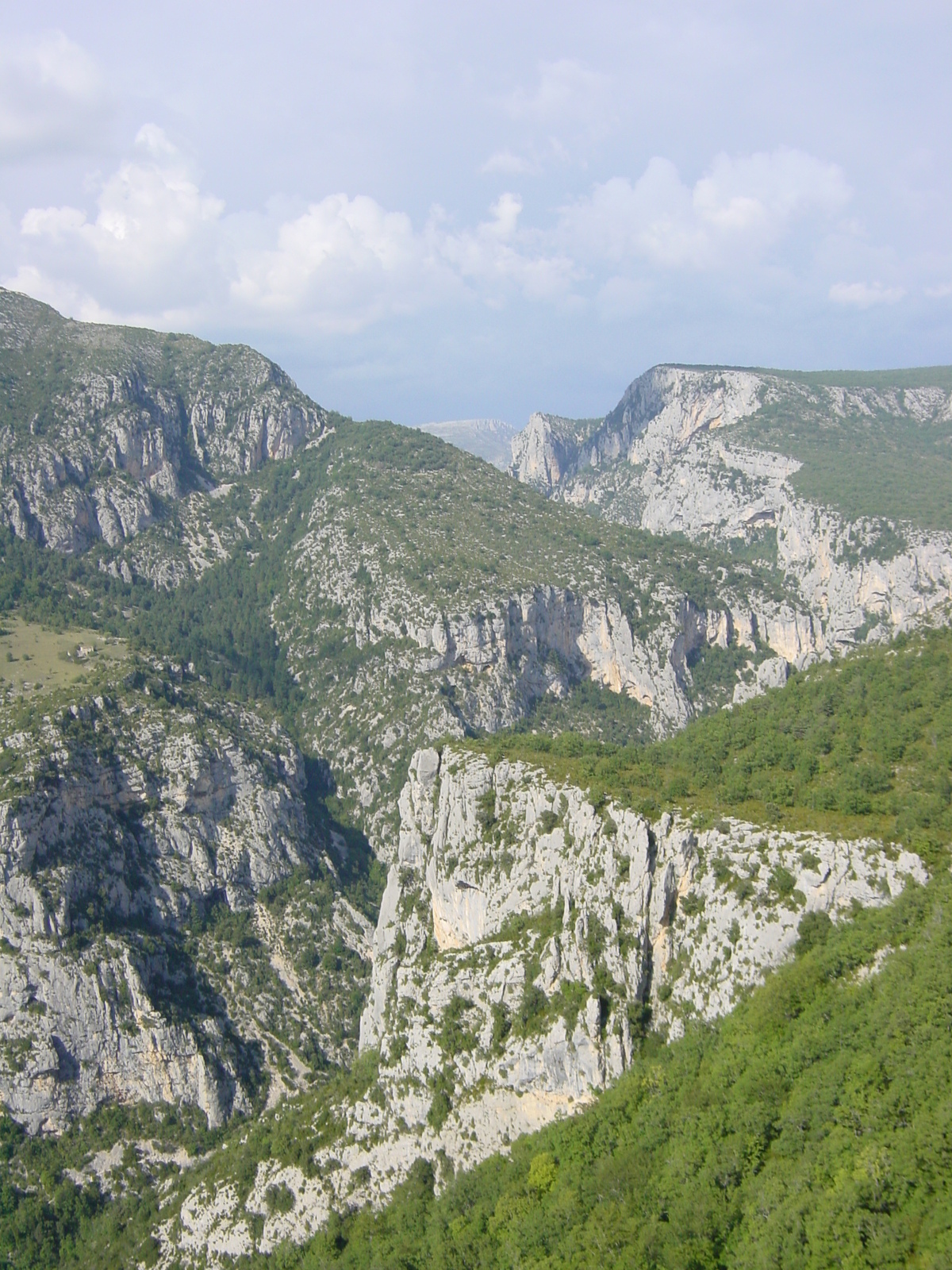 รูปถ่าย ฝรั่งเศส(France) หุบผาชันแวร์ดง(Gorges du Verdon) 2002-09 18