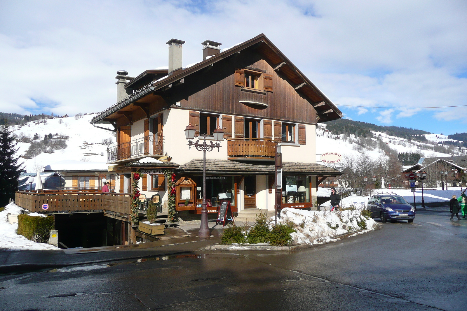 รูปถ่าย ฝรั่งเศส(France) เมแฌฟว์(Megeve) 2010-02 137