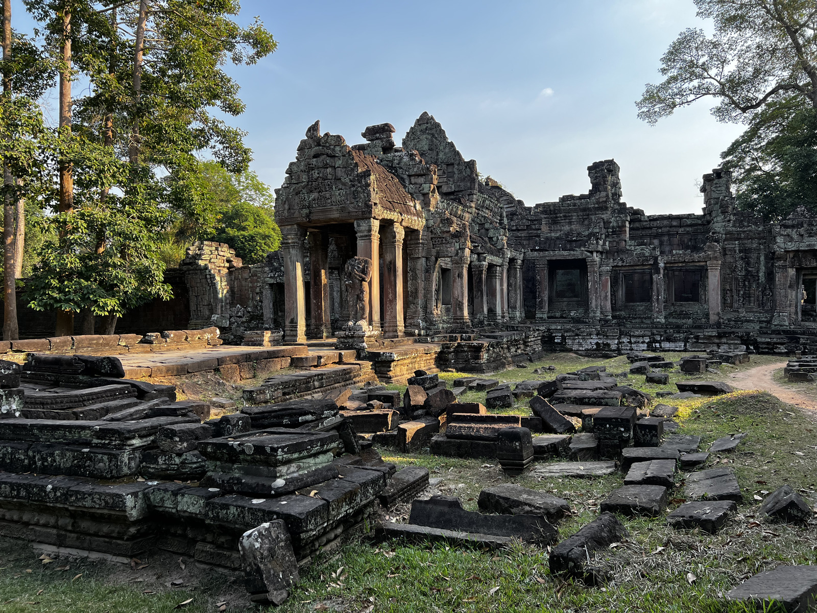 รูปถ่าย กัมพูชา(Cambodia) เสียมราฐ(Siem Reap) ปราสาทพระขรรค์(Preah Khan) 2023-01 10
