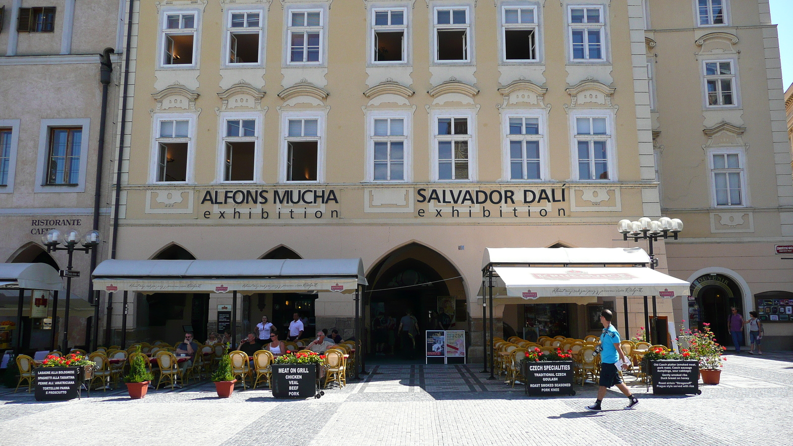 รูปถ่าย สาธารณรัฐเช็ก(Czech Republic) ปราก(Prague) จัตุรัสเมืองเก่าปราก(Staromestske namesti) 2007-07 20