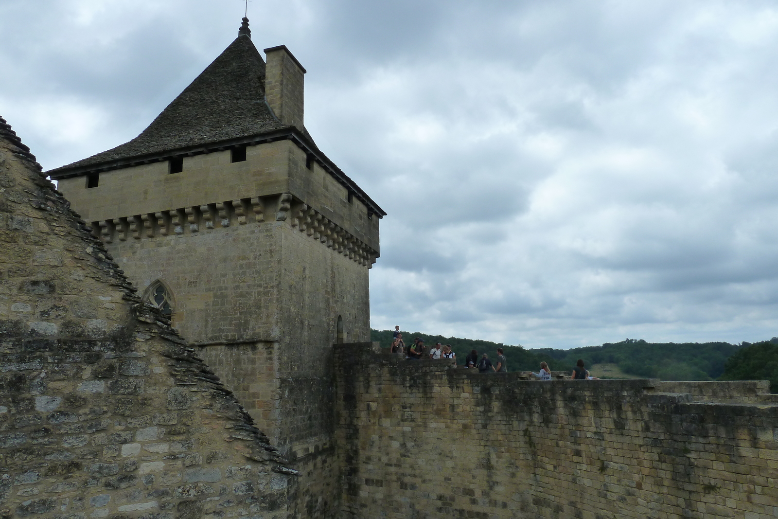 รูปถ่าย ฝรั่งเศส(France) ปราสาทกัสแตลโน(Castelnaud castle) 2010-08 71