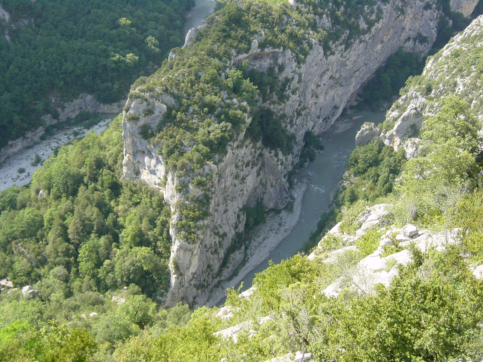 รูปถ่าย ฝรั่งเศส(France) หุบผาชันแวร์ดง(Gorges du Verdon) 2002-09 40