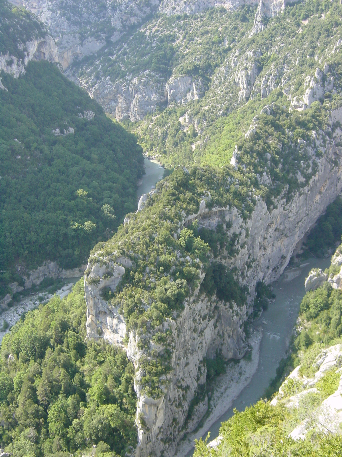 รูปถ่าย ฝรั่งเศส(France) หุบผาชันแวร์ดง(Gorges du Verdon) 2002-09 35