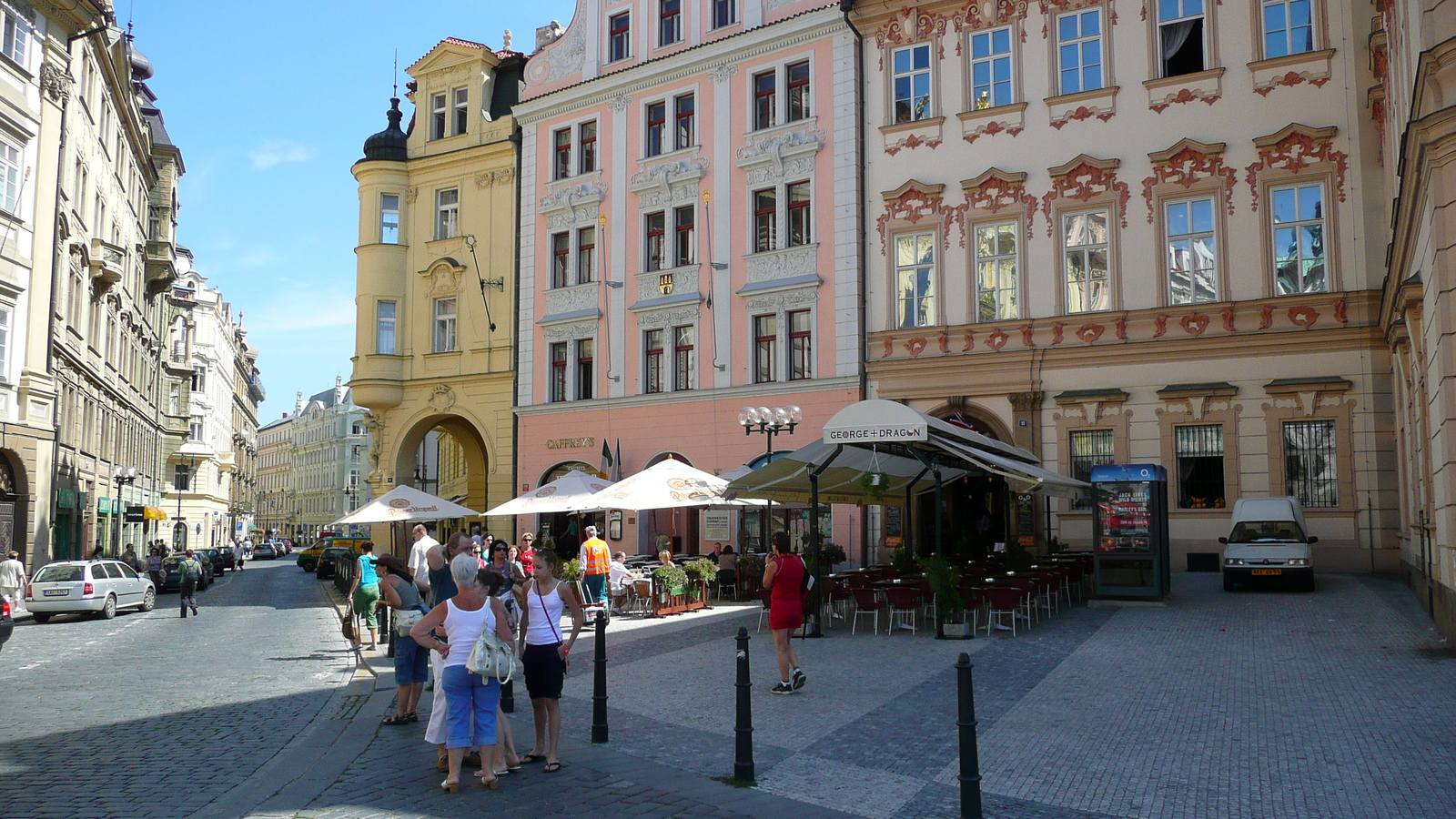 รูปถ่าย สาธารณรัฐเช็ก(Czech Republic) ปราก(Prague) จัตุรัสเมืองเก่าปราก(Staromestske namesti) 2007-07 22