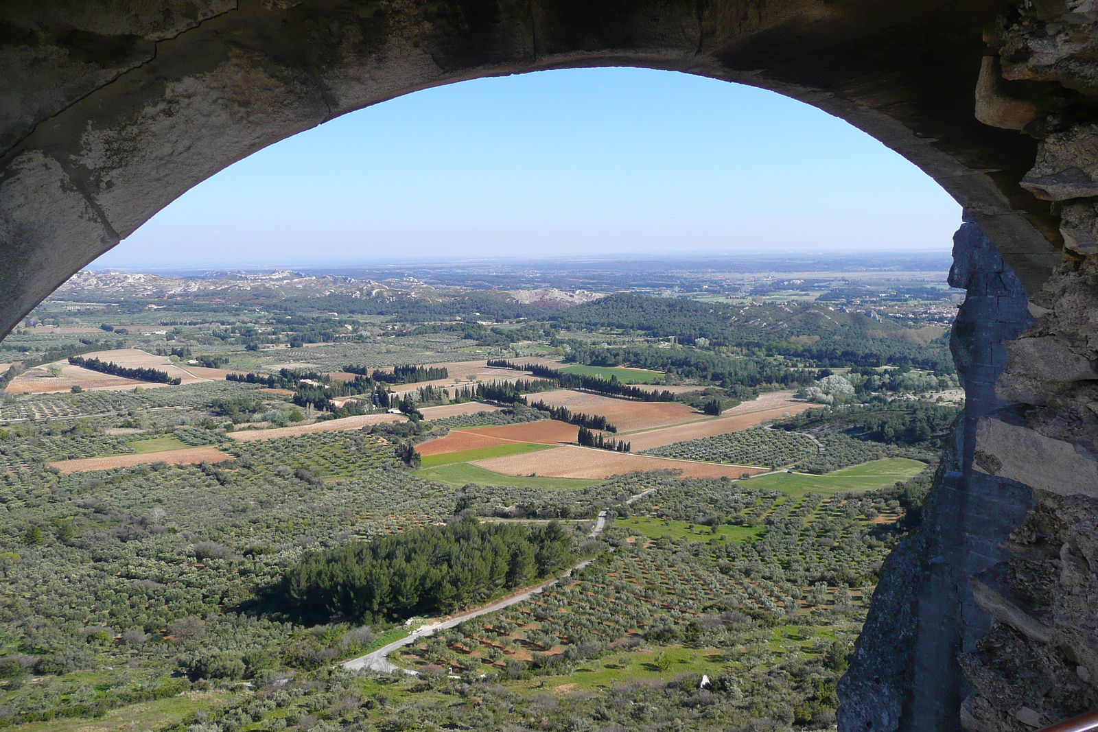 รูปถ่าย ฝรั่งเศส(France) เลส์โบเดอโพรว็องซ์(Baux de Provence) ปราสาทโบเดอโพรว็องส์(Baux de Provence Castle) 2008-04 37
