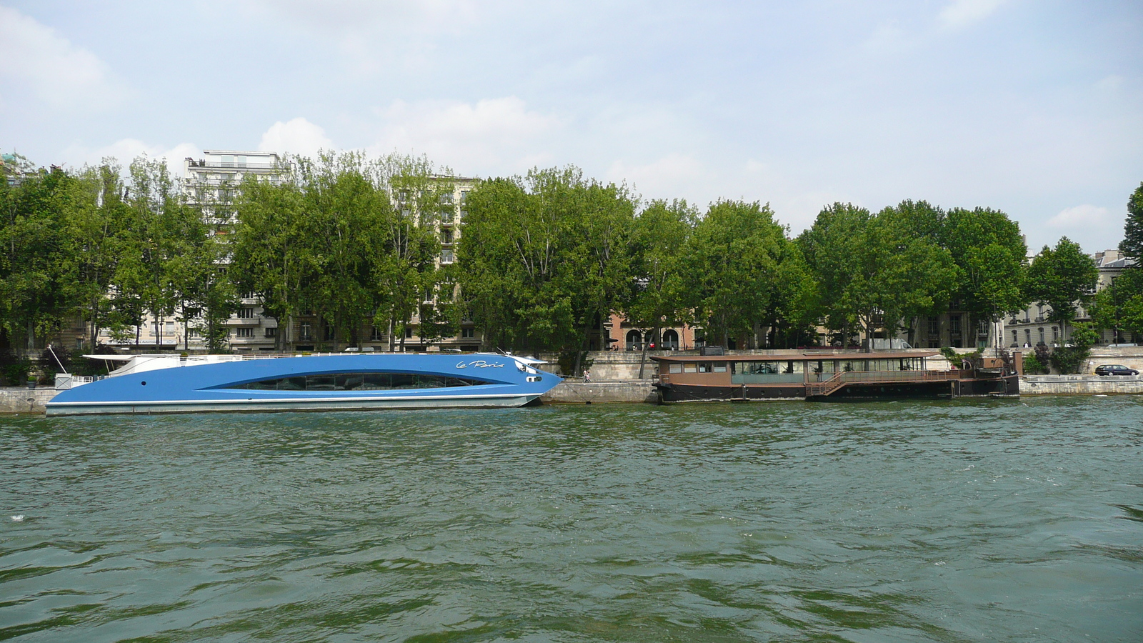 รูปถ่าย ฝรั่งเศส(France) ปารีส(Paris) เรือบรรทุกชมเมือง(Peniches Parisiennes) 2007-06 29