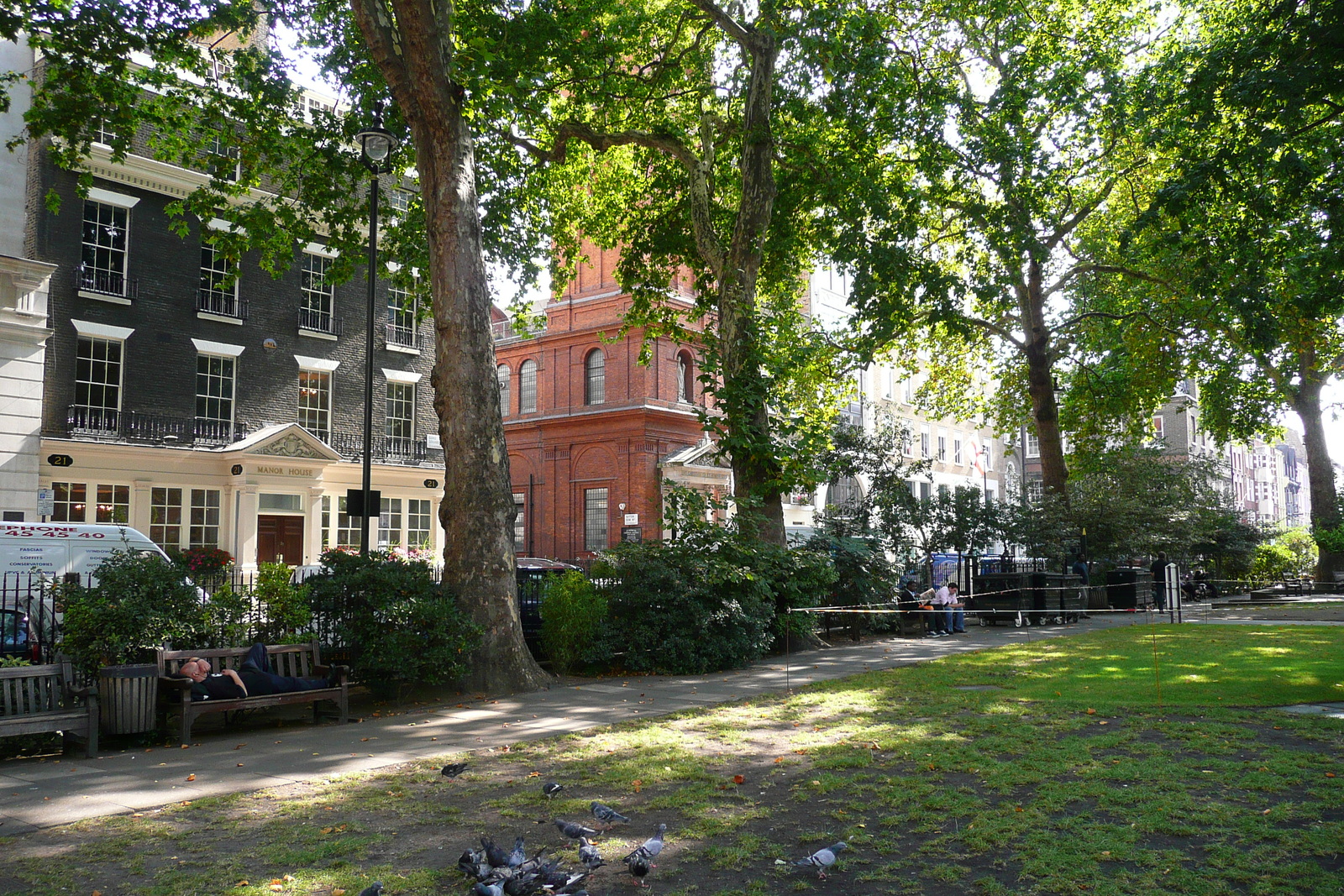 รูปถ่าย อังกฤษ(United Kingdom) ลอนดอน(London) จัตุรัสโซโห(Soho Square) 2007-09 40