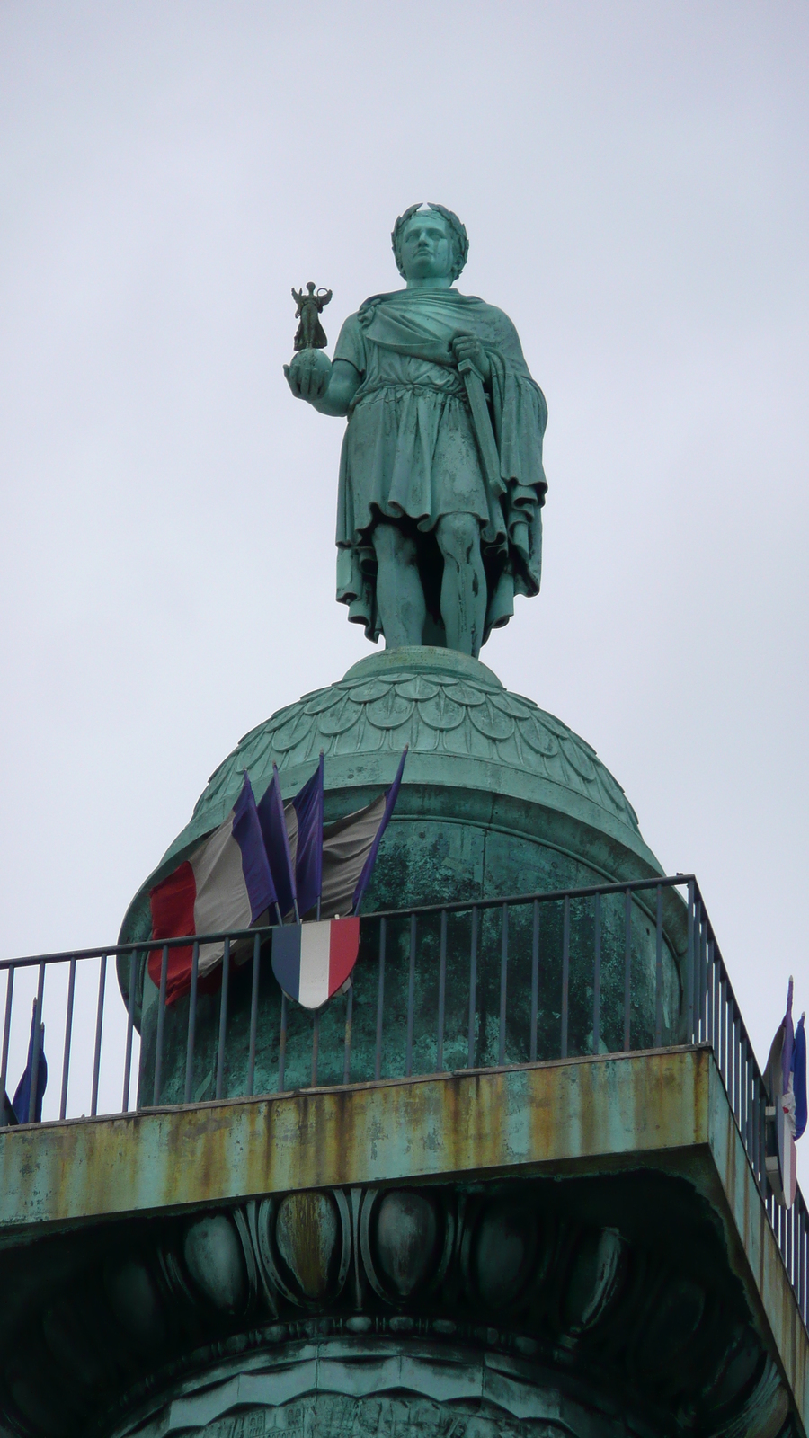 รูปถ่าย ฝรั่งเศส(France) ปารีส(Paris) จัตุรัสว็องโดม(Place Vendome) เสาว็องโดม(Colonne de Vendome) 2007-07 0
